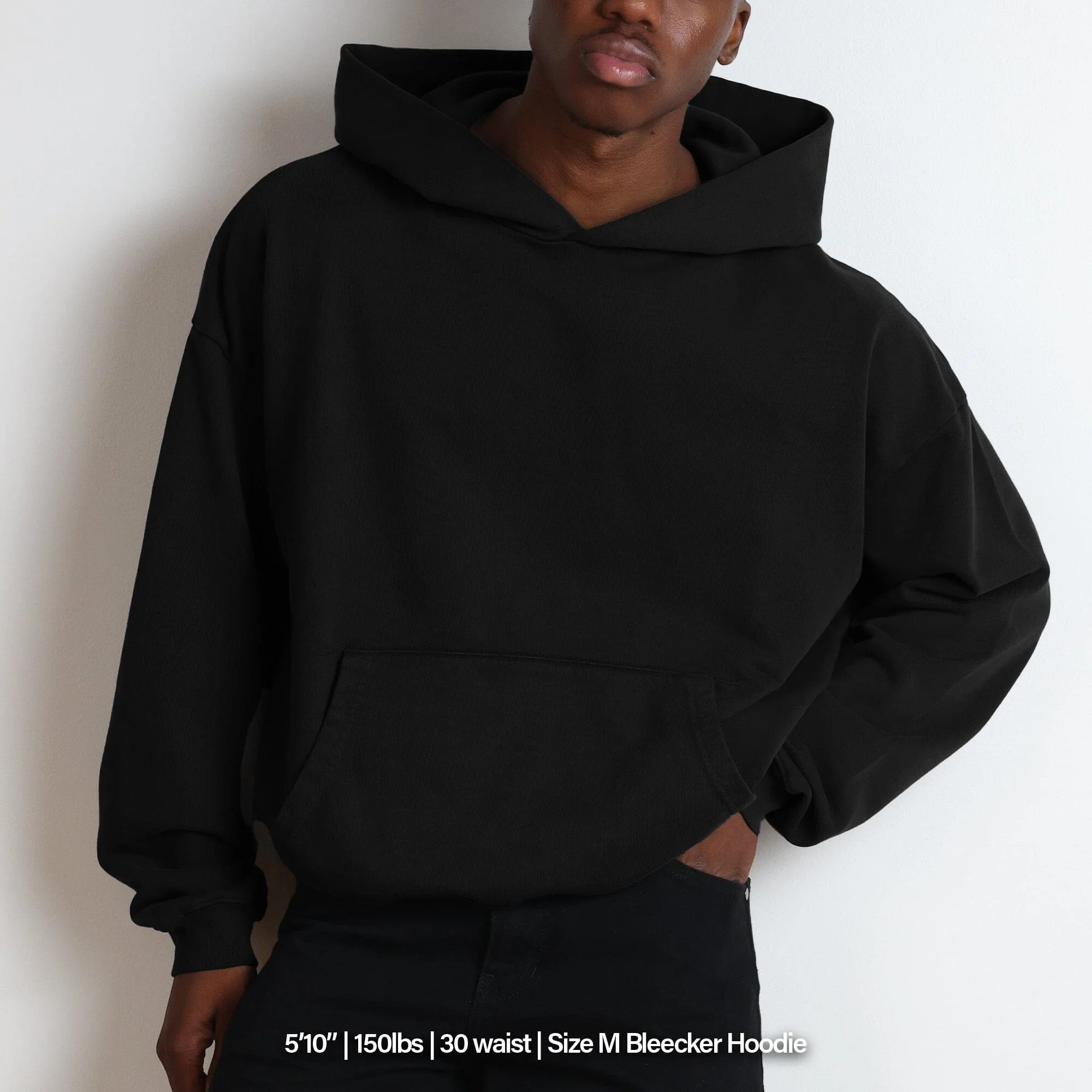 Bleecker Cinched Crop Hoodie | Relaxed. Drop-Shoulder - Image 5
