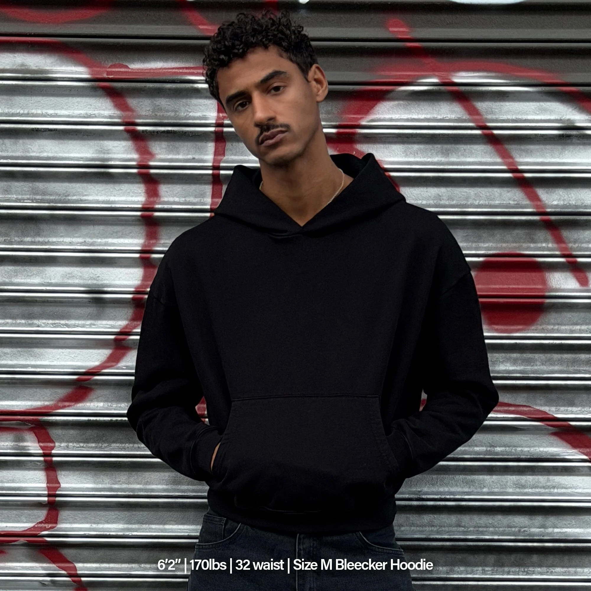 Bleecker Cinched Crop Hoodie | Relaxed. Drop-Shoulder - Image 9