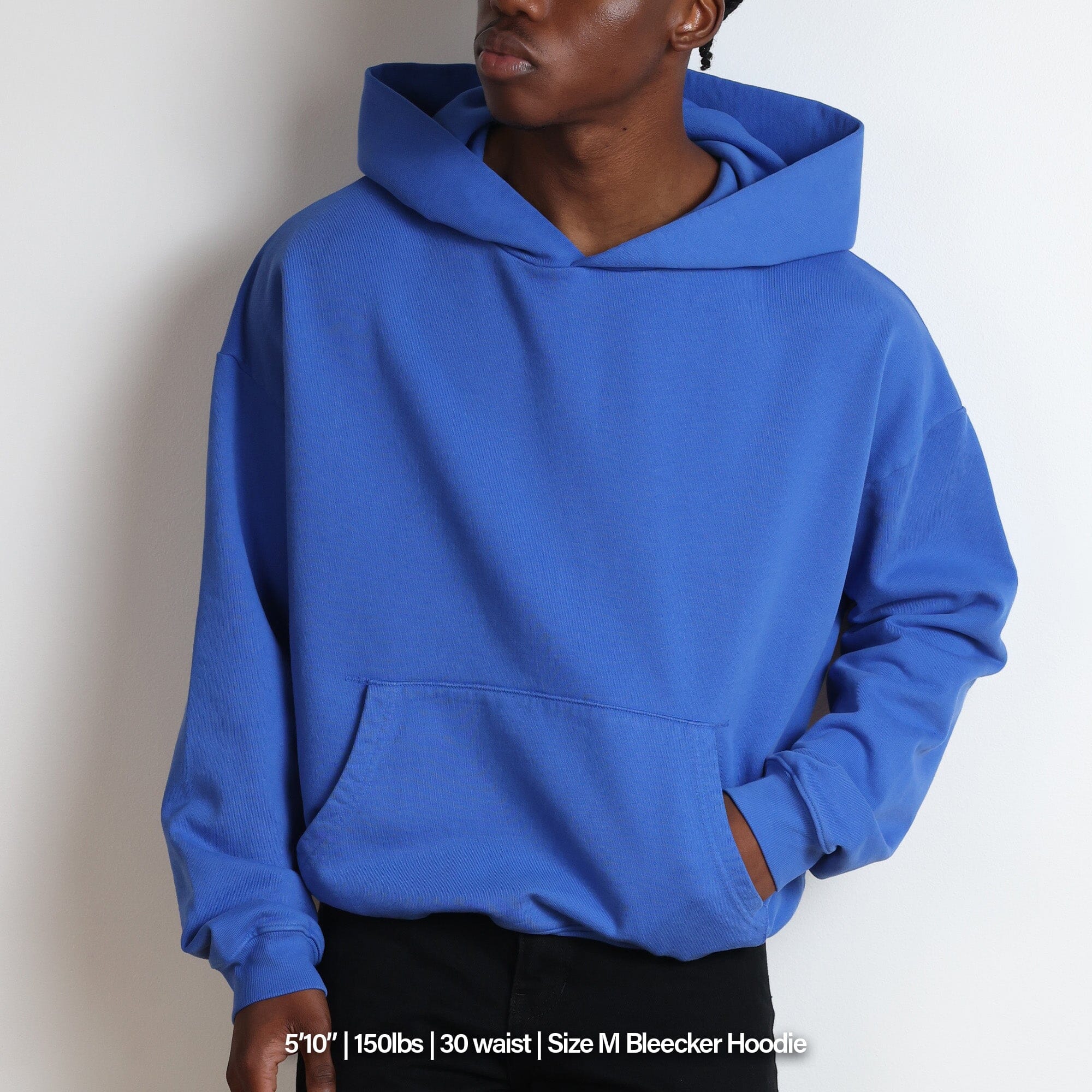 Bleecker Cinched Crop Hoodie | Relaxed. Drop-Shoulder - Image 4