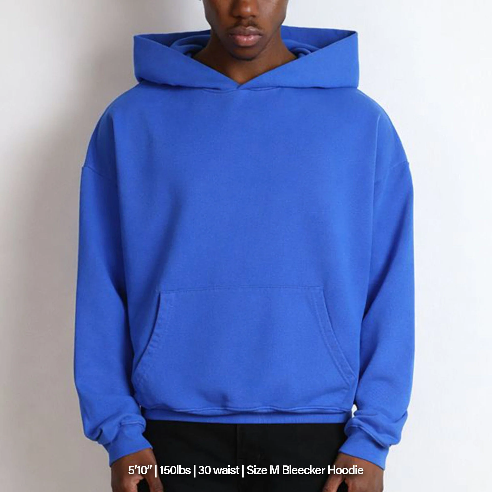Bleecker Cinched Crop Hoodie | Relaxed. Drop-Shoulder - Image 3