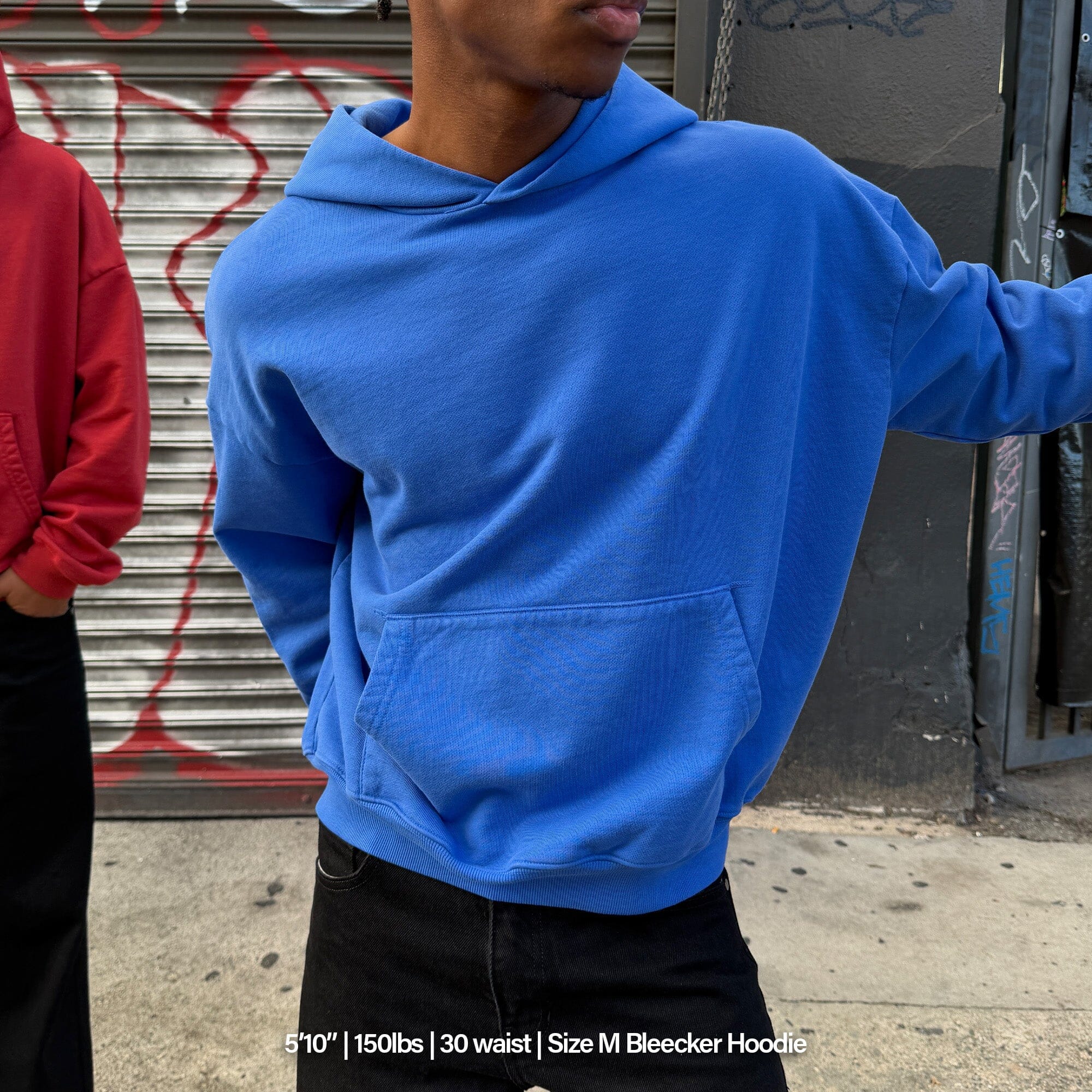 Bleecker Cinched Crop Hoodie | Relaxed. Drop-Shoulder - Image 6