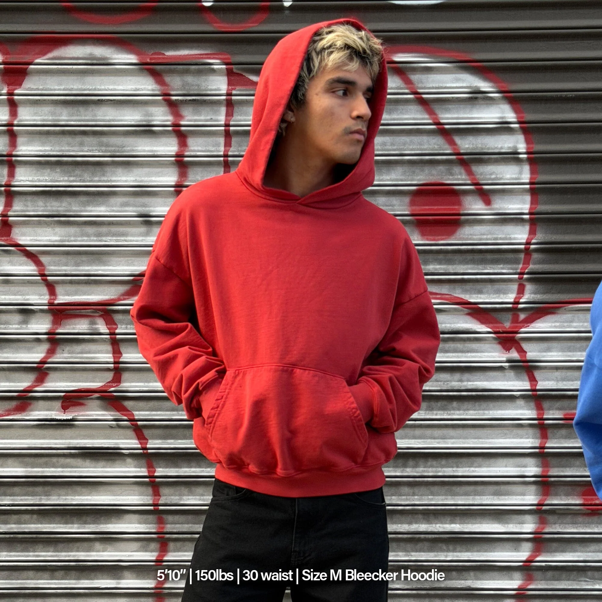 Bleecker Cinched Crop Hoodie | Relaxed. Drop-Shoulder - Image 4