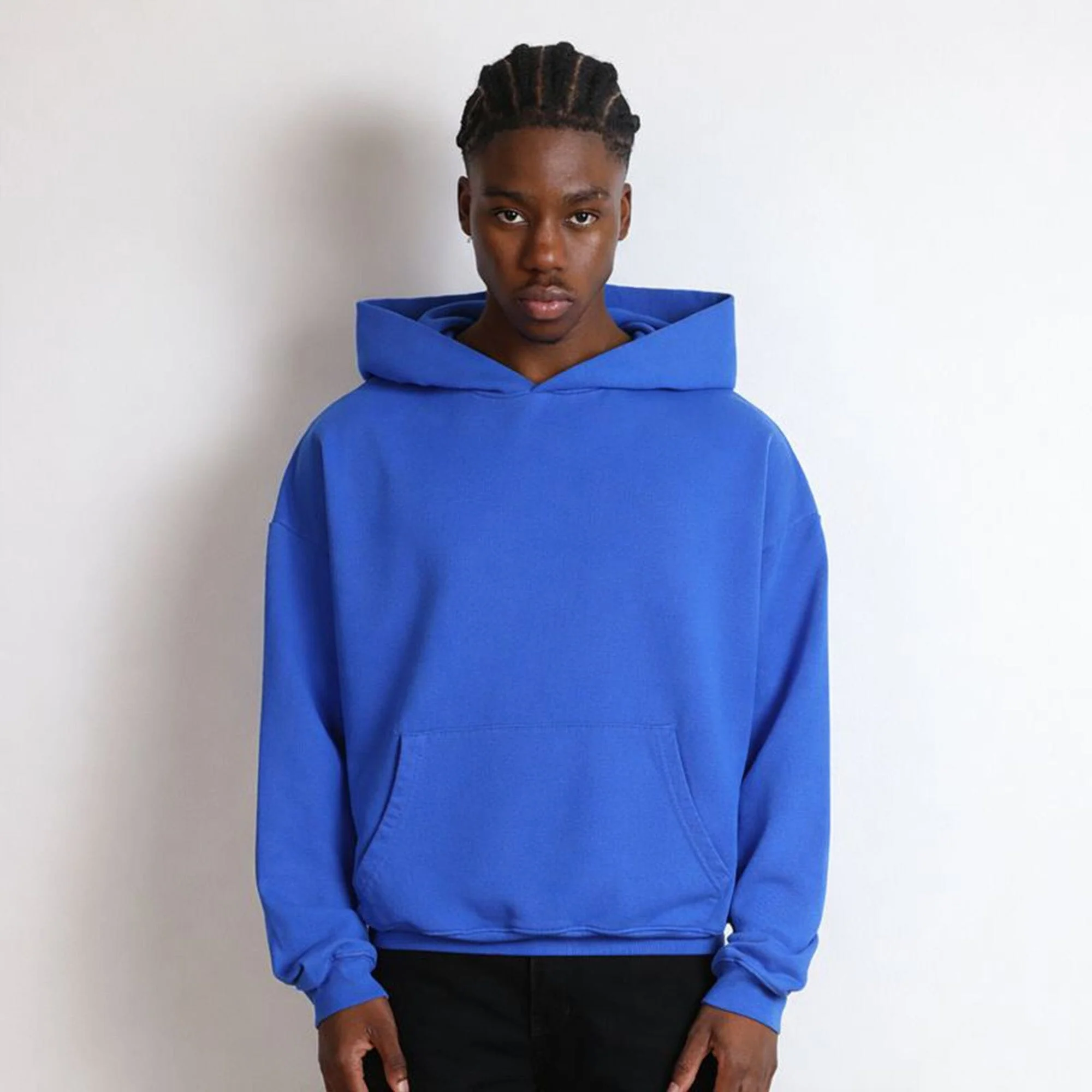 Bleecker Cinched Crop Hoodie | Relaxed. Drop-Shoulder