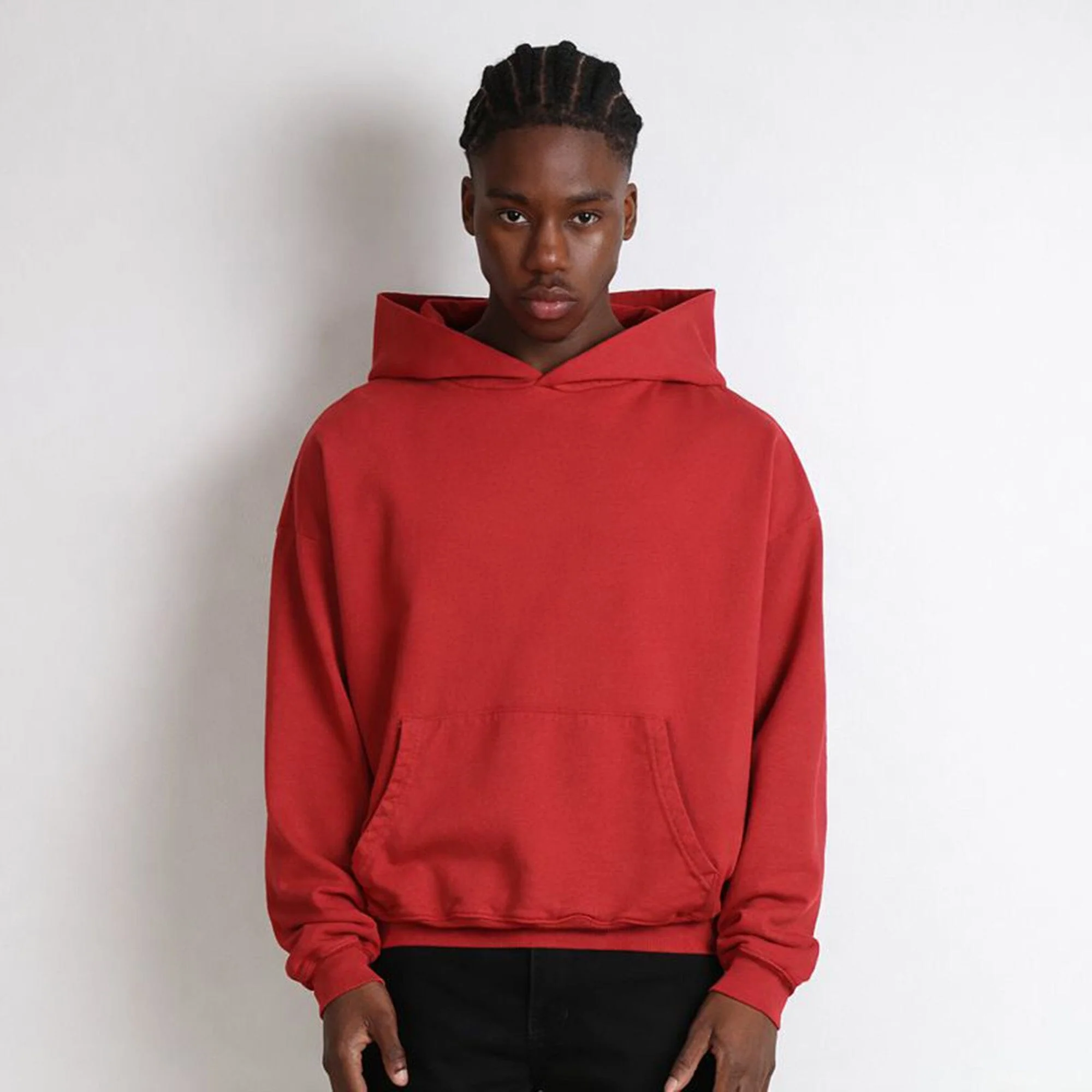 Bleecker Cinched Crop Hoodie | Relaxed. Drop-Shoulder