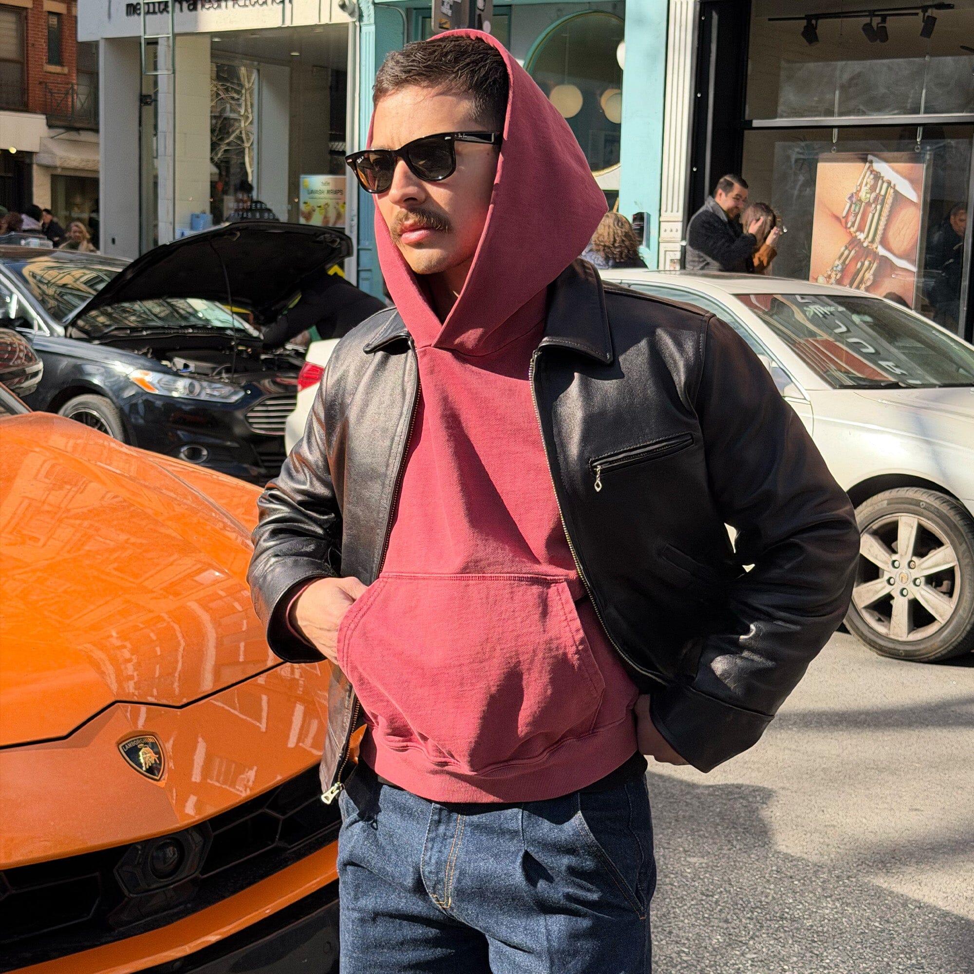 Bowery Crop Hoodie II | Relaxed. Drop-Shoulder - Image 5