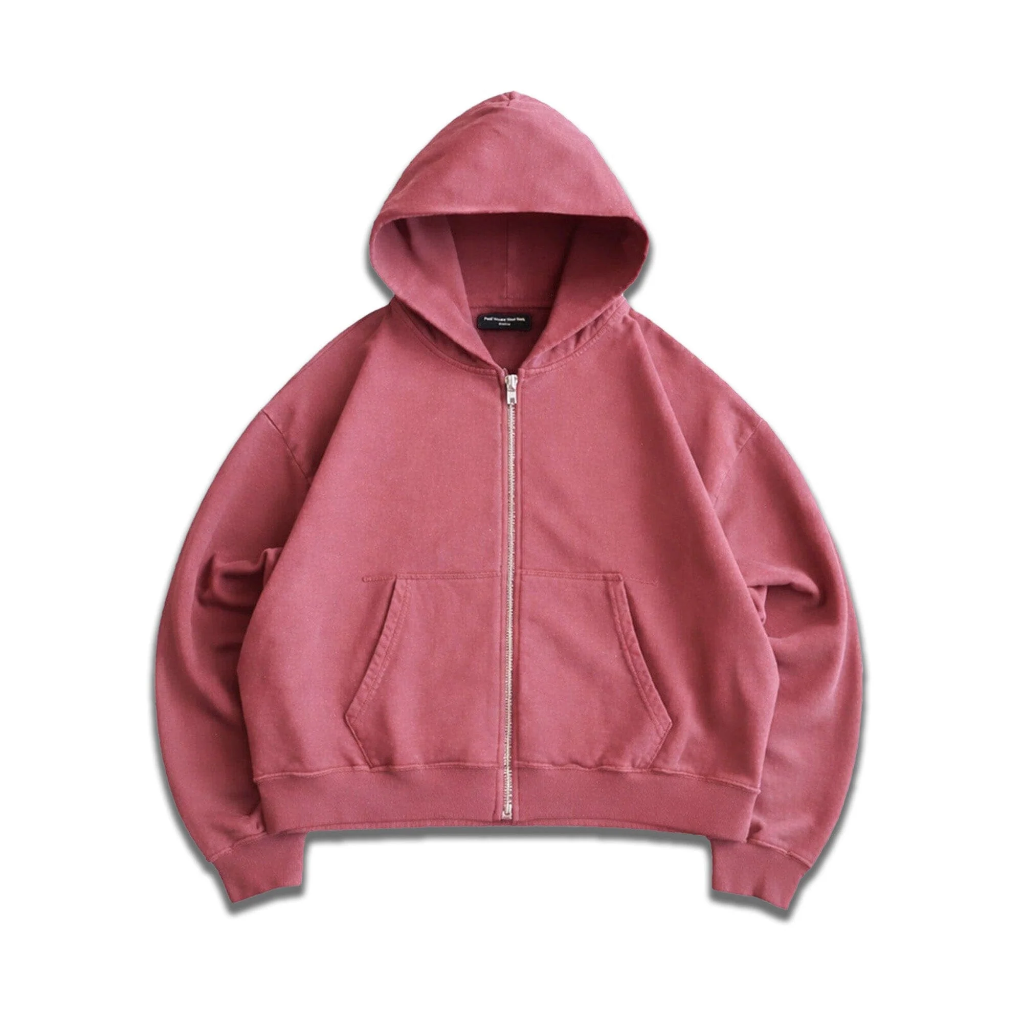 Mercer Crop Zip III | Relaxed. Drop-Shoulder - Image 2