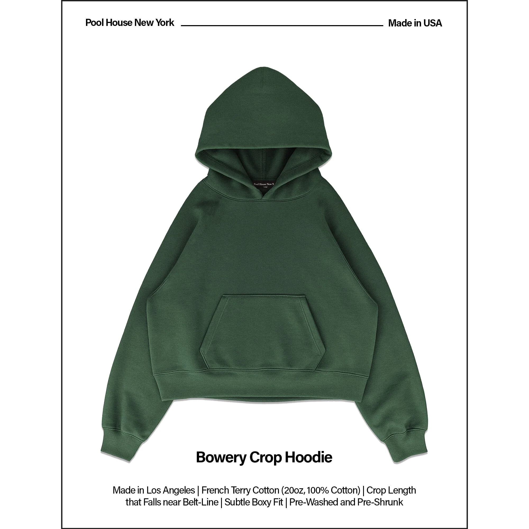 The Bowery Crop Hoodie - Image 2