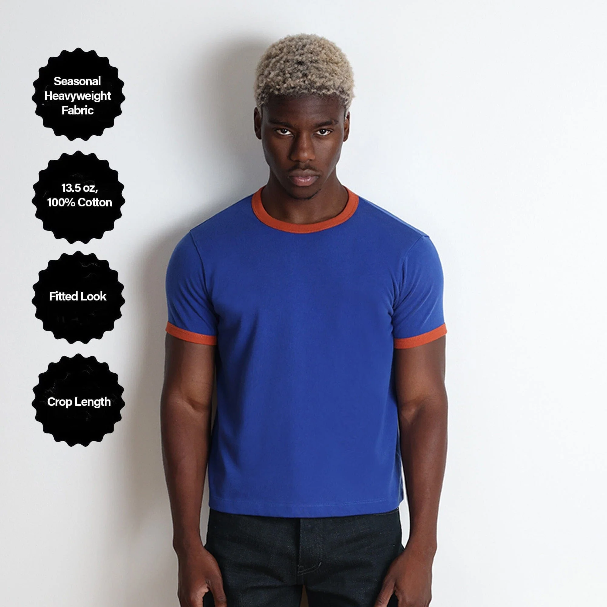 Diego Muscle Tee | Heavyweight | 13.5oz | Ringer