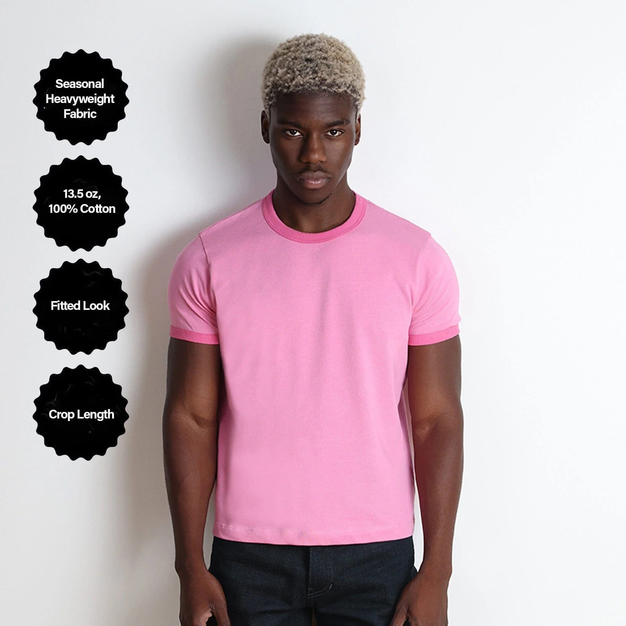 Diego Muscle Tee | Heavyweight | 13.5oz | Ringer