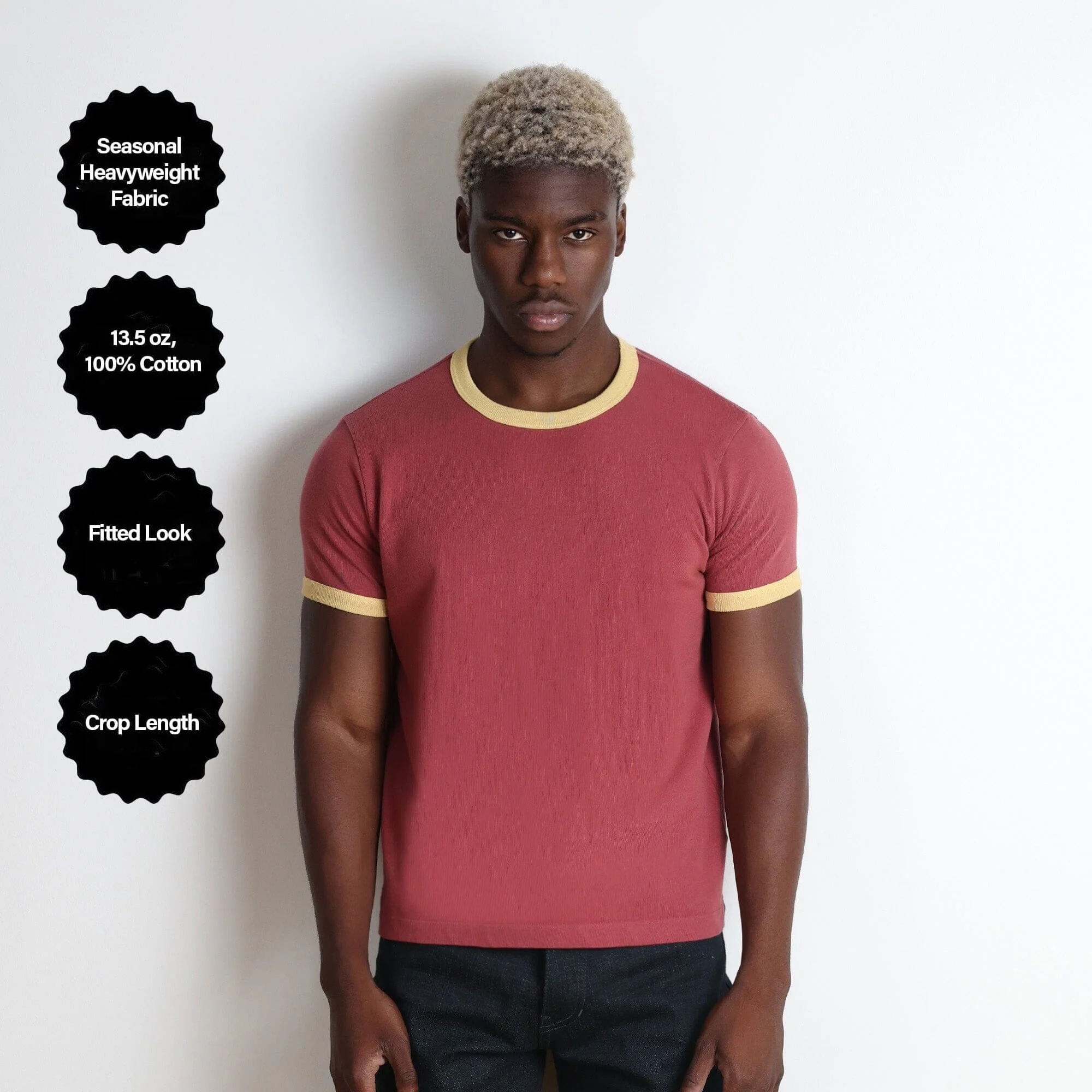 Diego Muscle Tee | Heavyweight | 13.5oz | Ringer