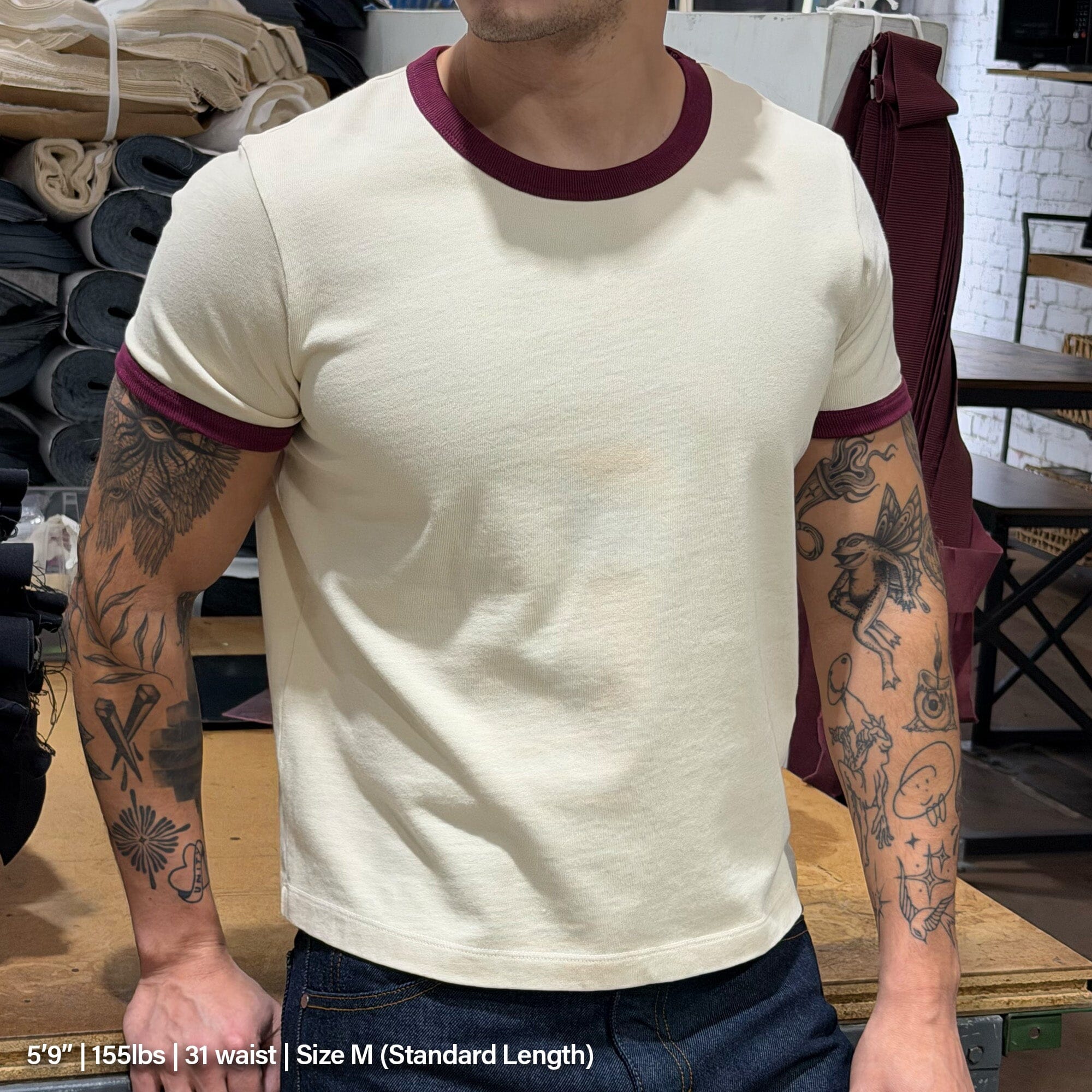 Diego Muscle Tee | Heavyweight | 13.5oz | Ringer - Image 6