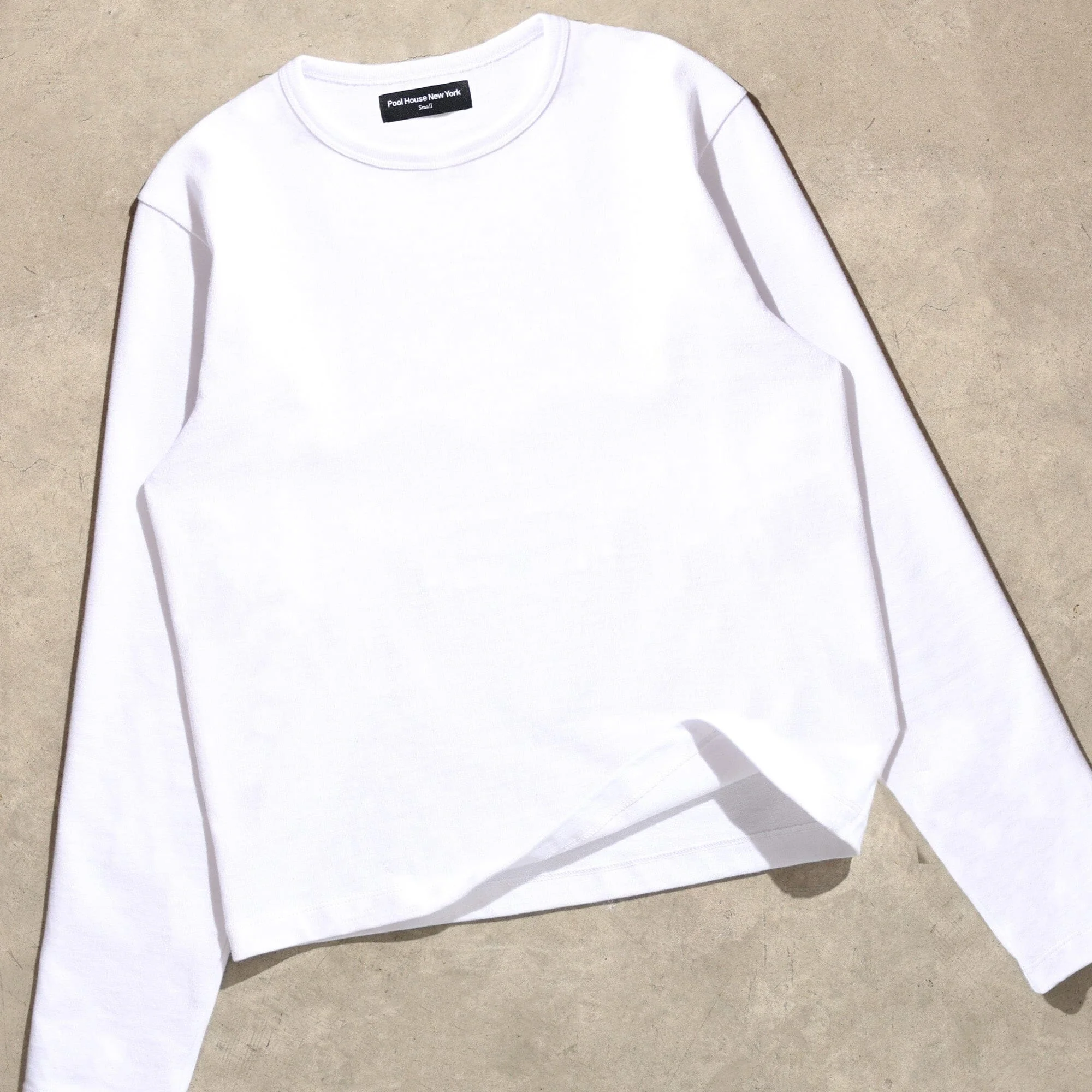 Los Feliz Crop Muscle Tee II | Heavyweight Long Sleeve - Image 8