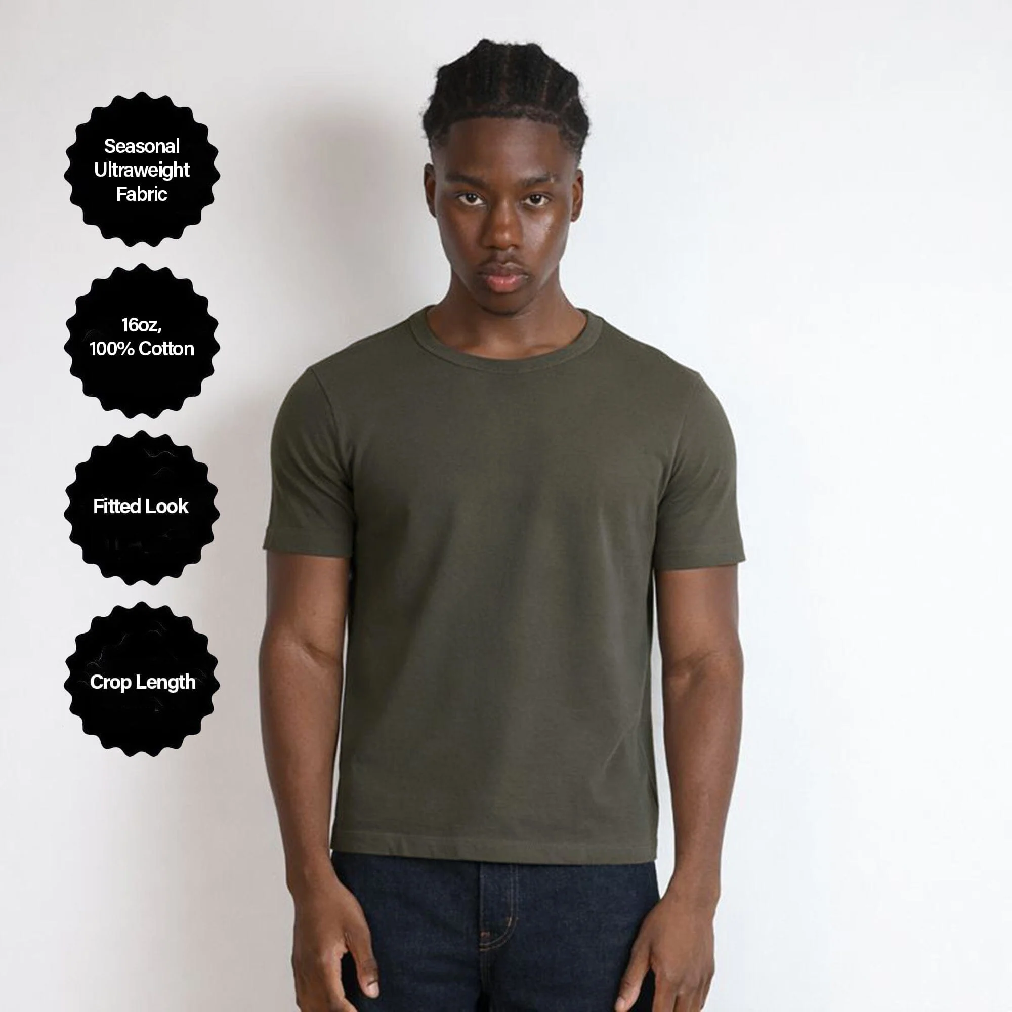 Los Feliz Crop Muscle Tee II | Ultraweight | 16oz
