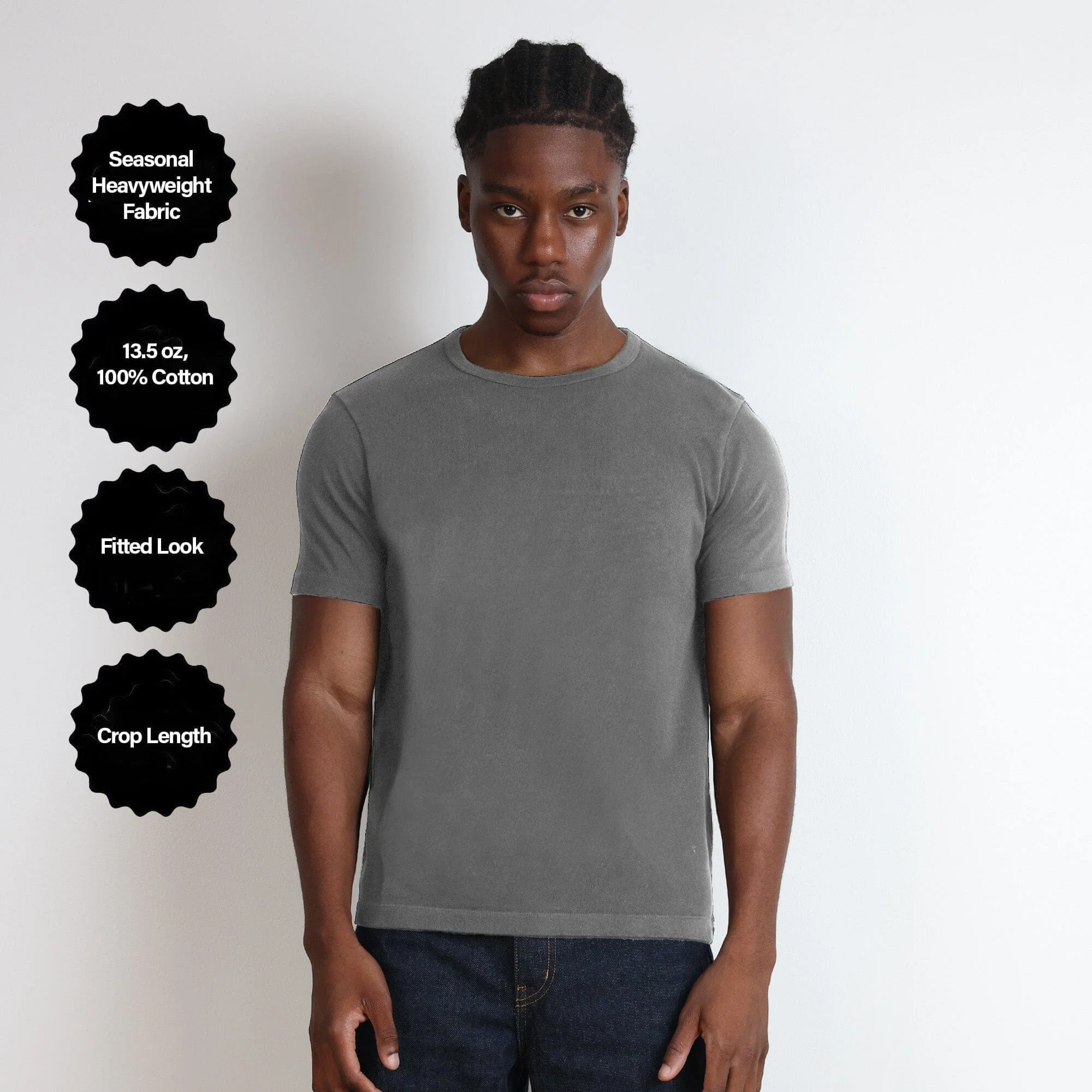 Los Feliz Crop Muscle Tee II | Heavyweight | 13.5oz
