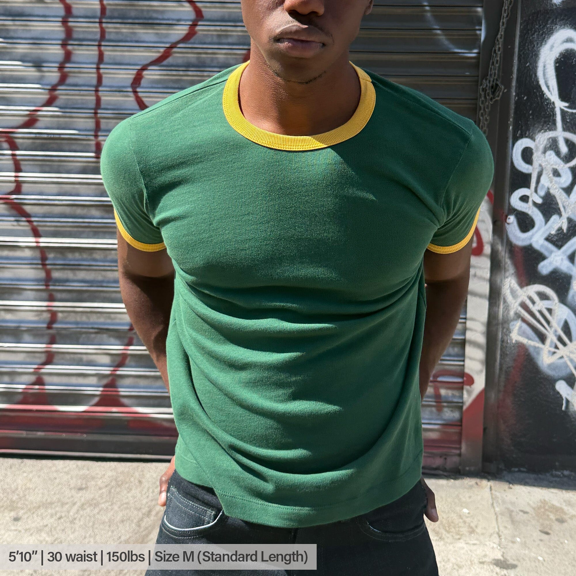 Diego Muscle Tee | Heavyweight | 13.5oz | Ringer - Image 5