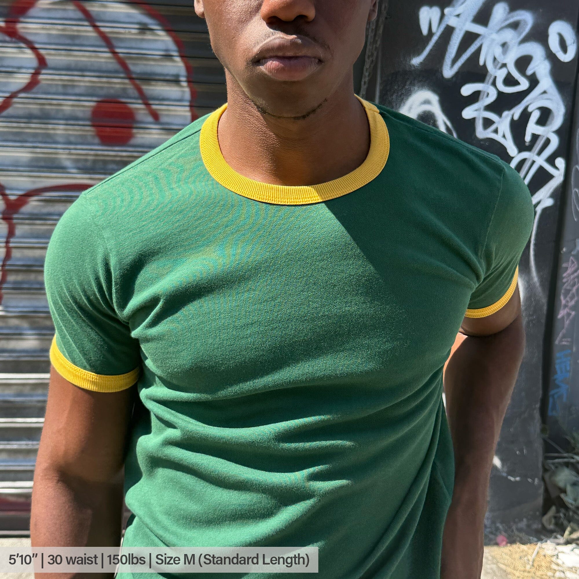 Diego Muscle Tee | Heavyweight | 13.5oz | Ringer - Image 4