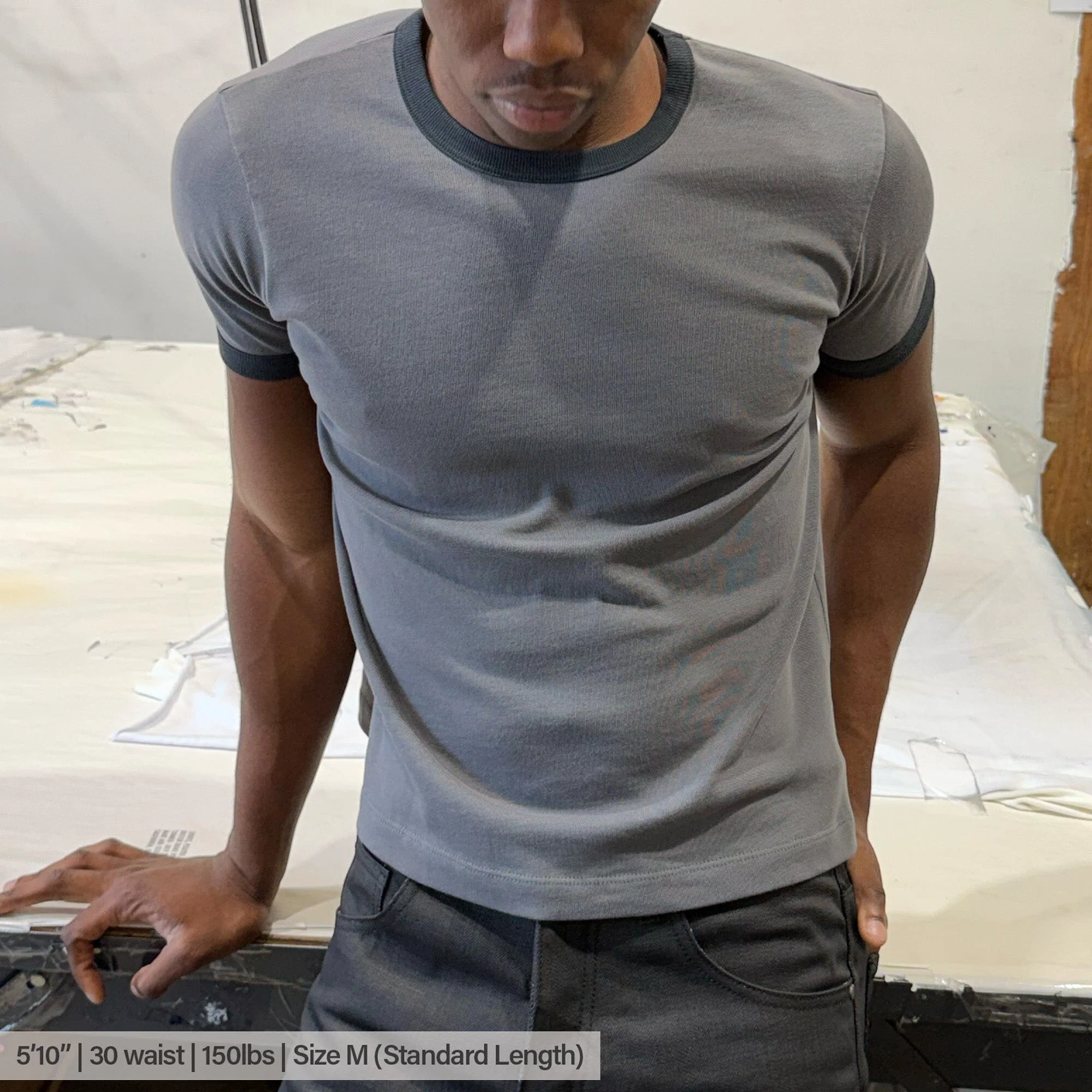 Diego Muscle Tee | Heavyweight | 13.5oz | Ringer - Image 7