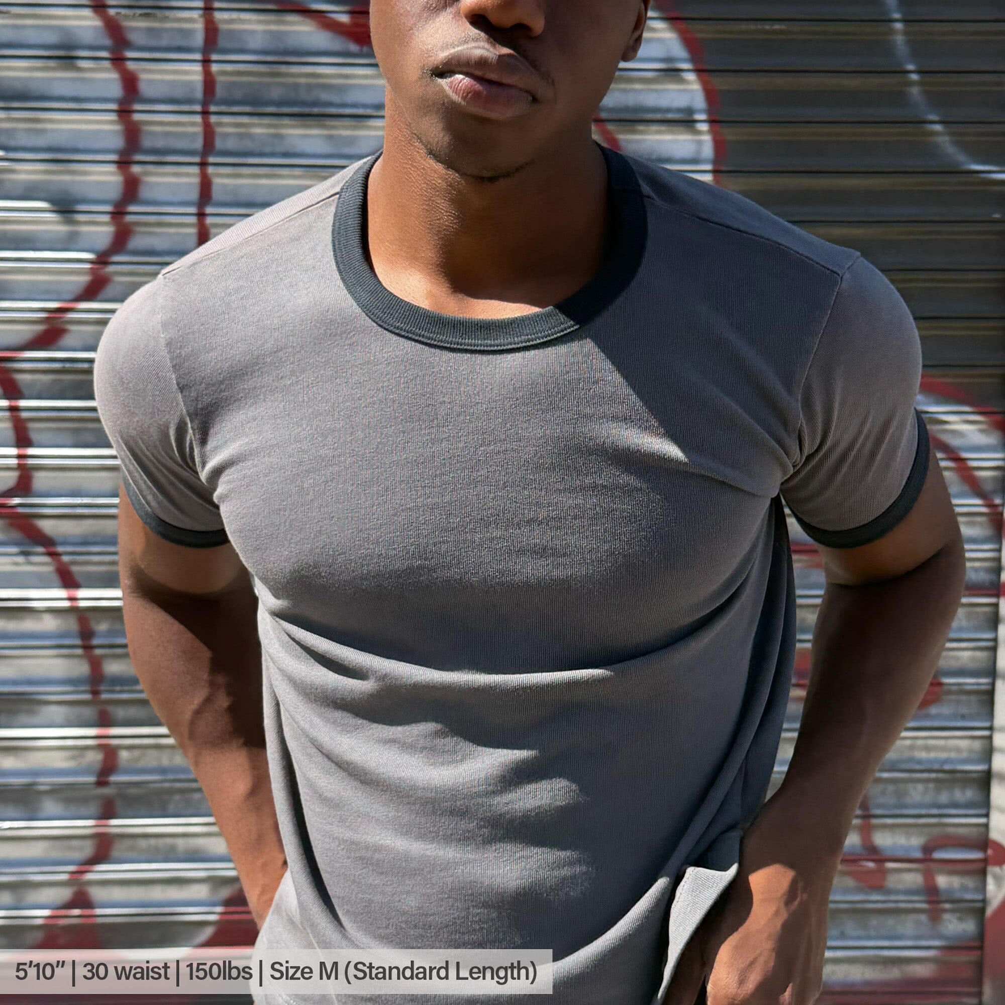 Diego Muscle Tee | Heavyweight | 13.5oz | Ringer - Image 4