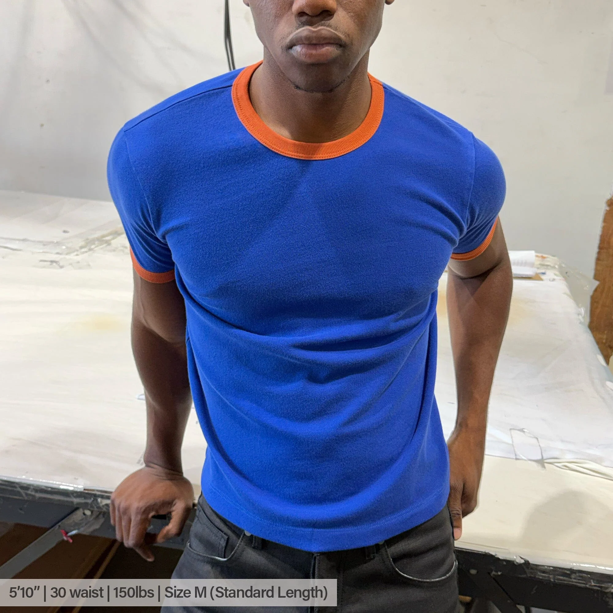 Diego Muscle Tee | Heavyweight | 13.5oz | Ringer - Image 6