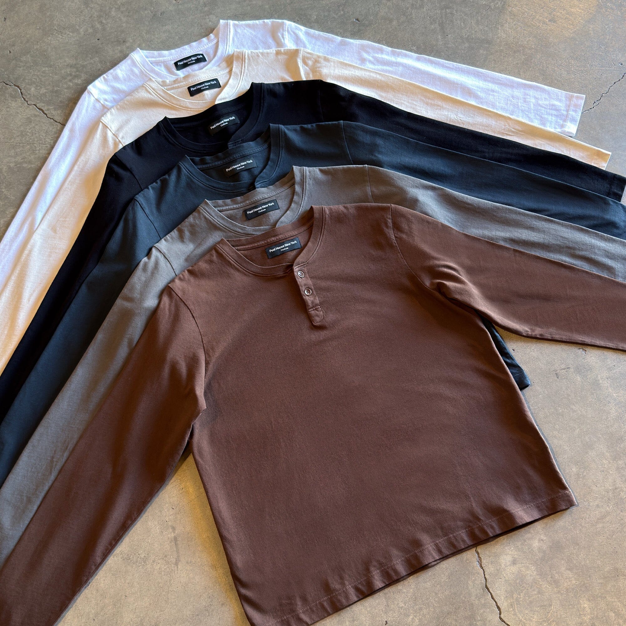 Los Feliz Crop Muscle Tee | Henley Long Sleeve - Image 6