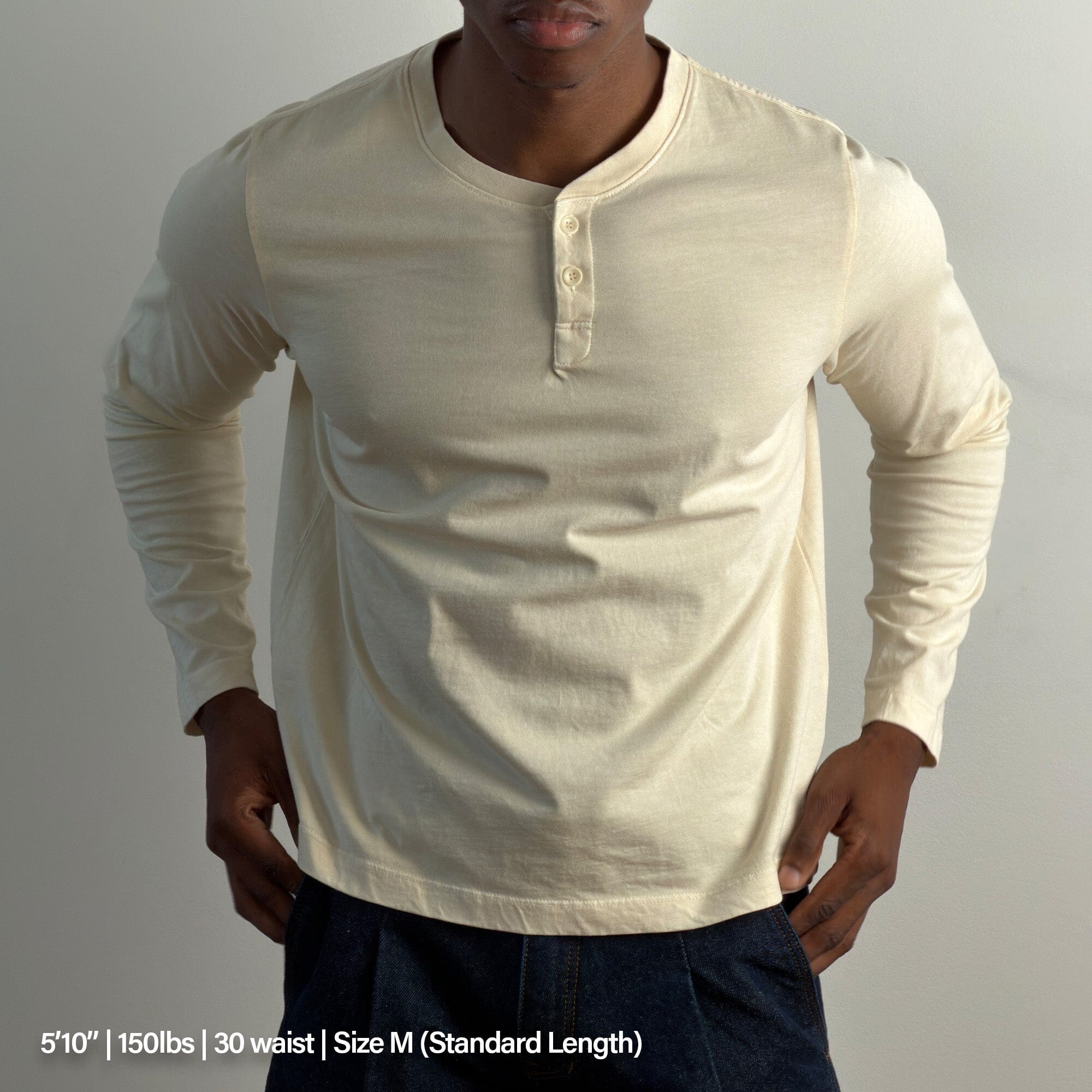 Los Feliz Crop Muscle Tee | Henley Long Sleeve - Image 4