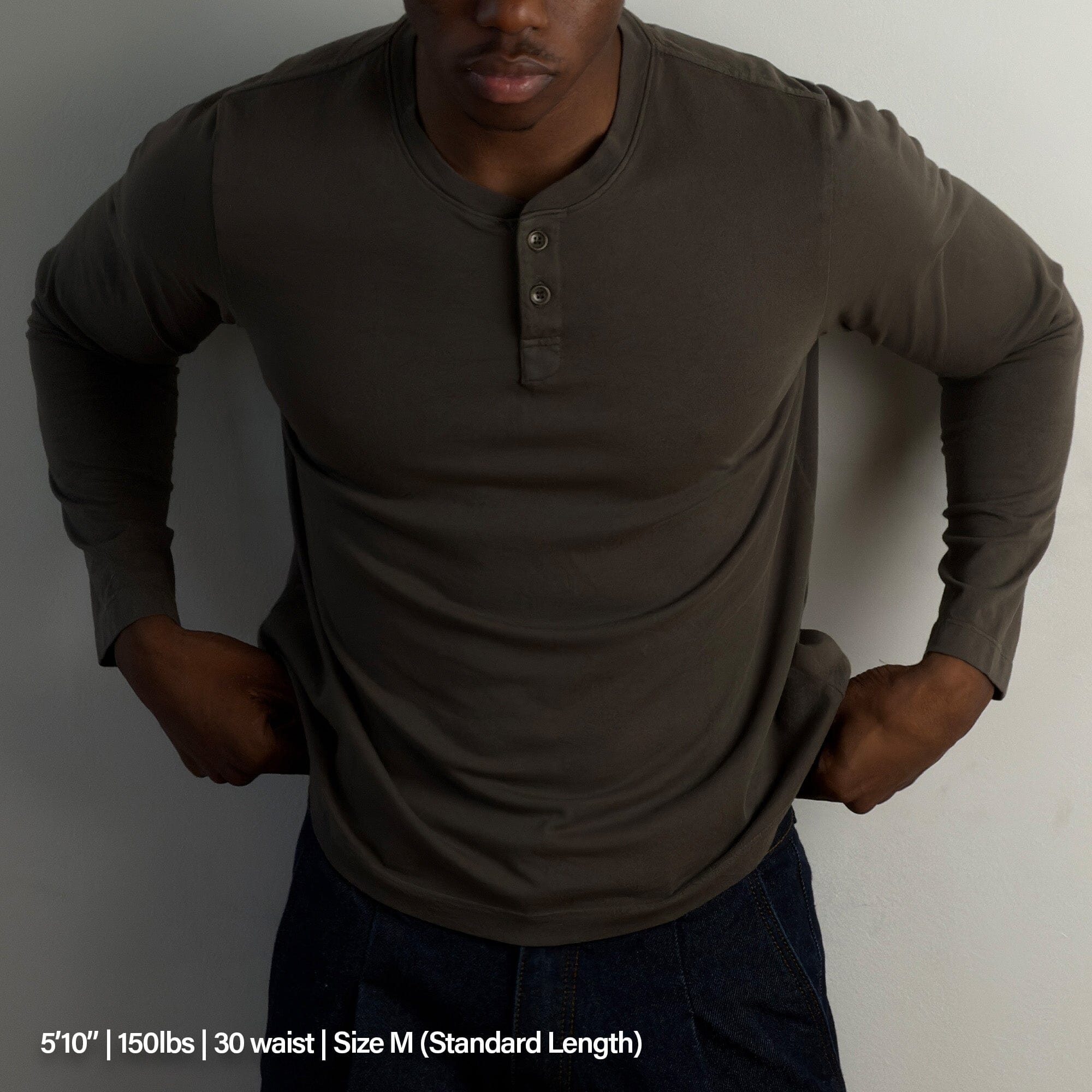 Los Feliz Crop Muscle Tee | Henley Long Sleeve - Image 5