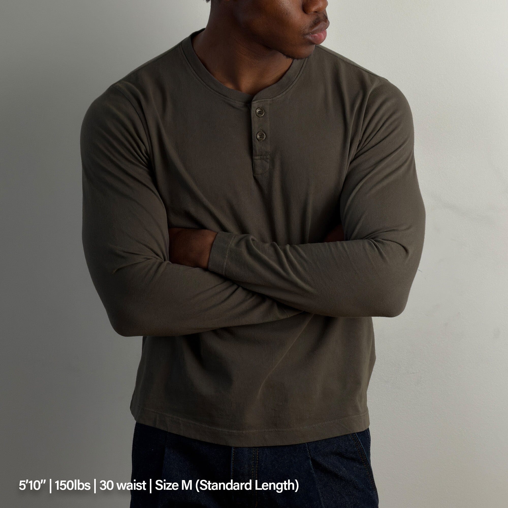 Los Feliz Crop Muscle Tee | Henley Long Sleeve - Image 4