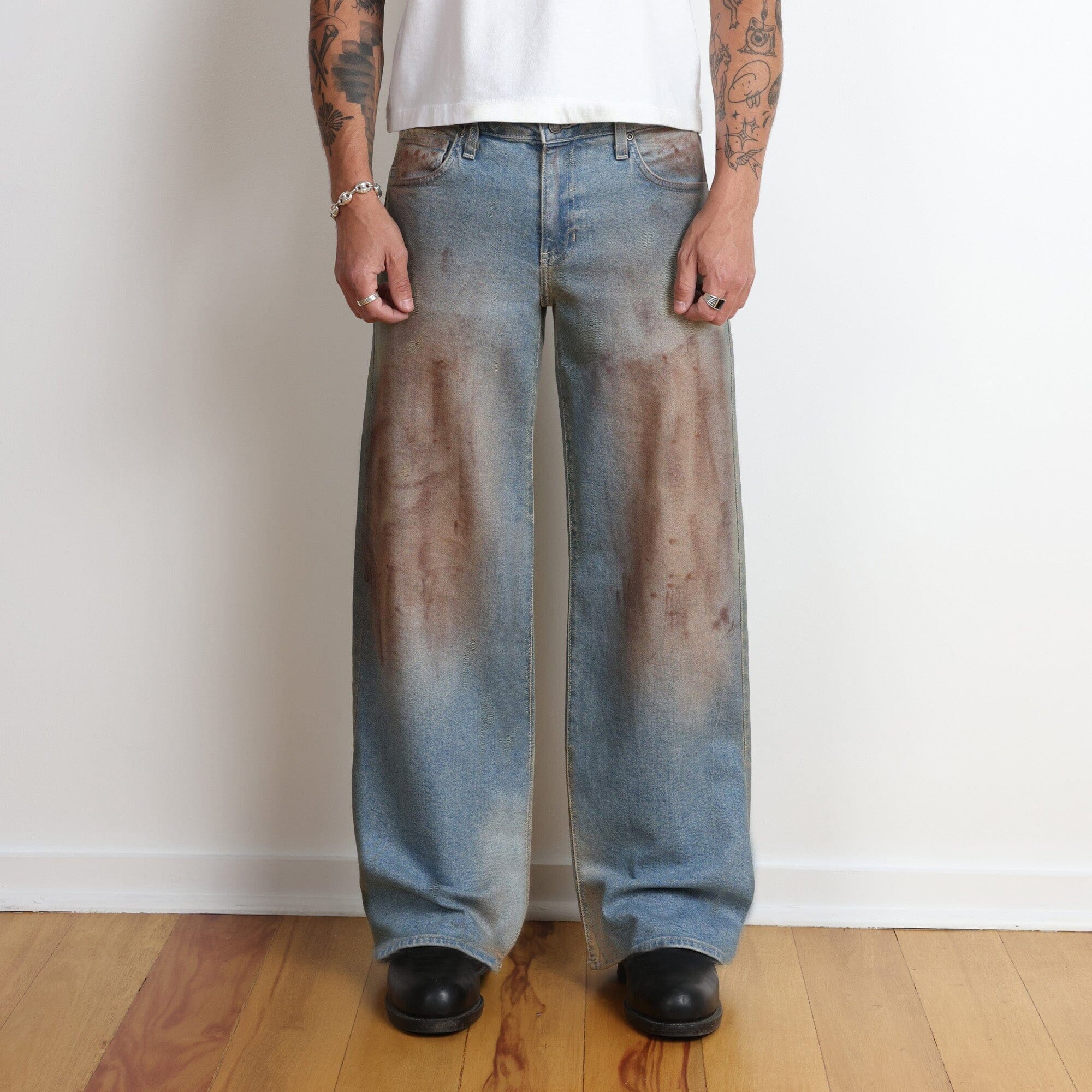 Koenji Jeans | Straight-Wide. Low-Rise