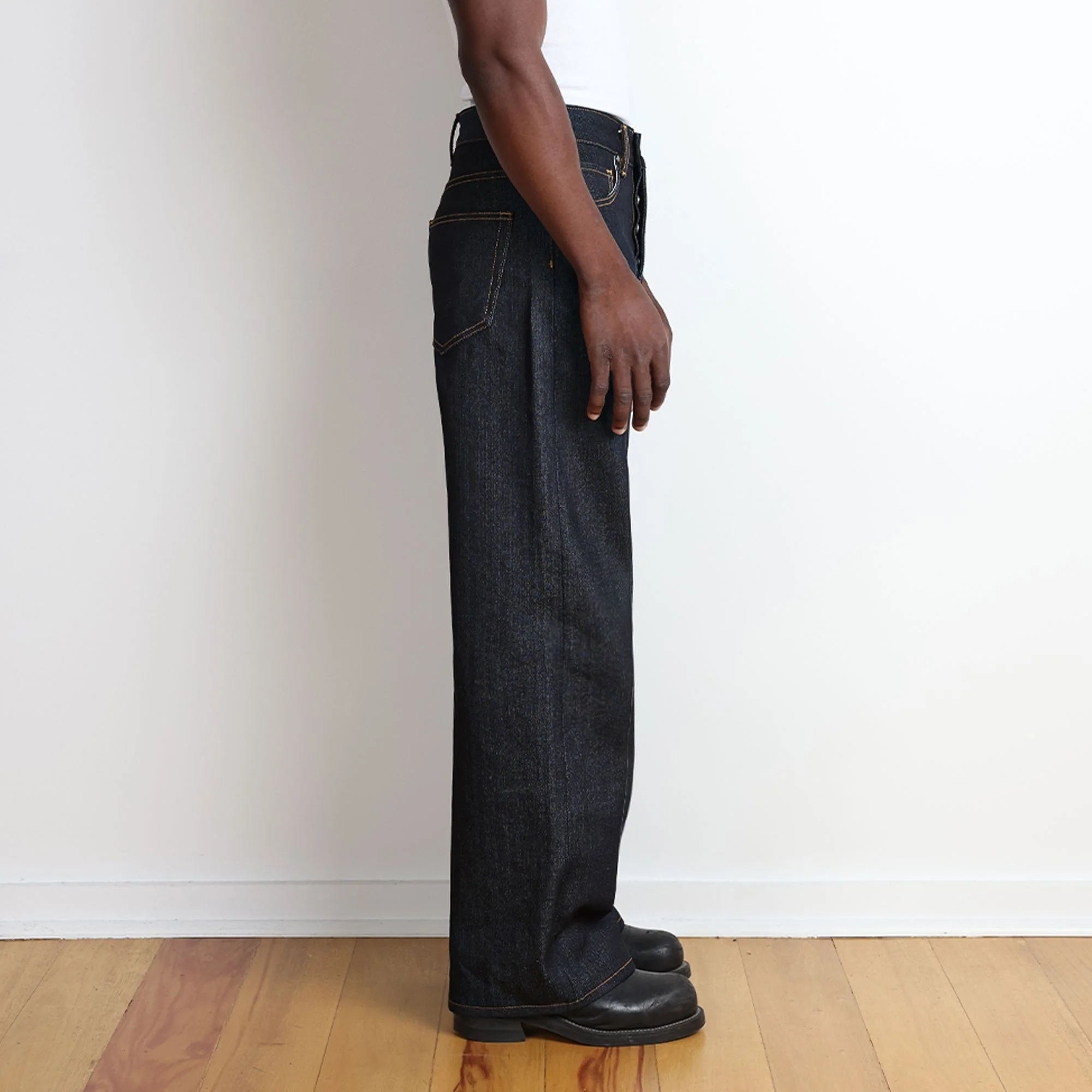 Tokyo Jeans | Straight-Wide | 15.5oz Selvedge - Image 3