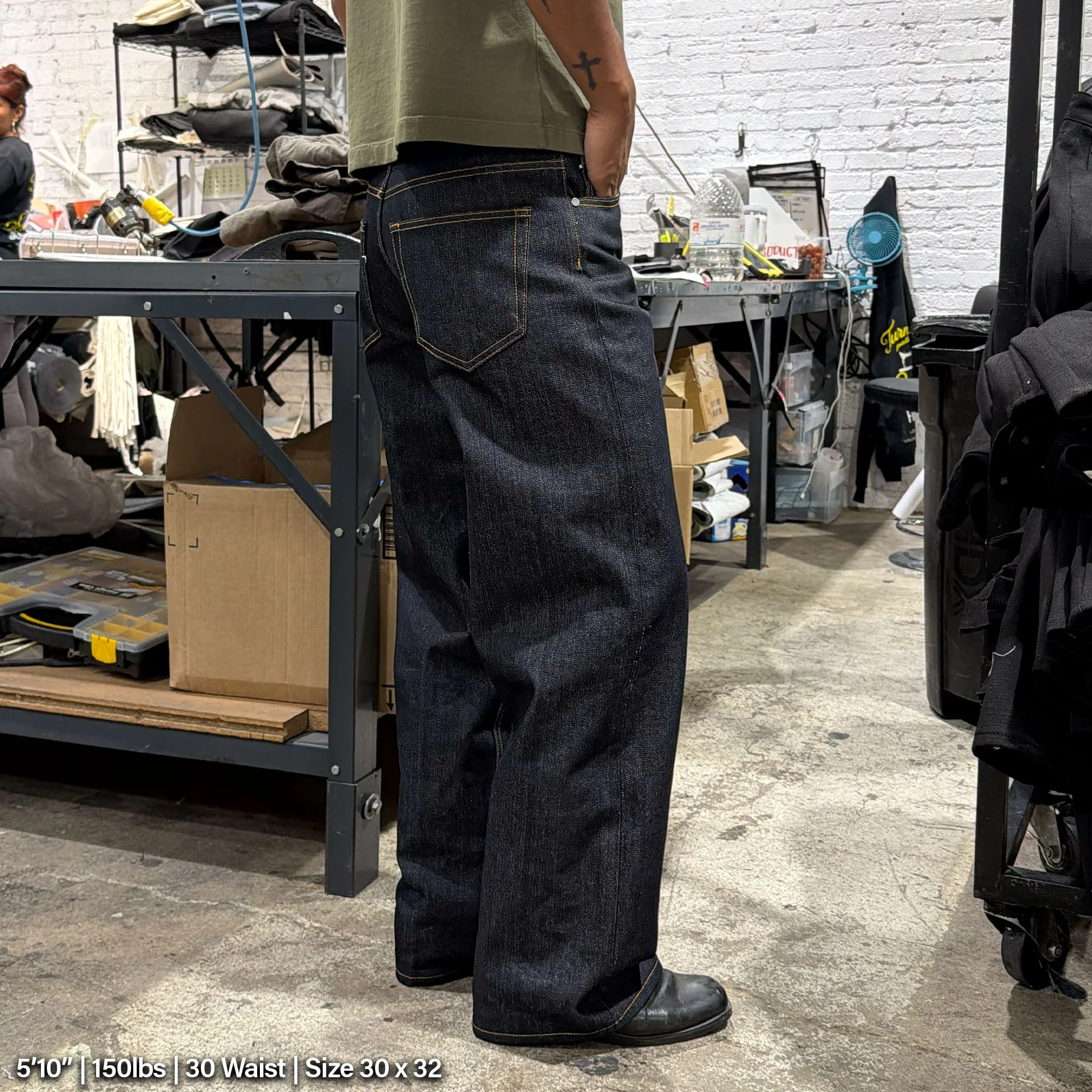 Tokyo Jeans | Straight-Wide | 15.5oz Selvedge - Image 7