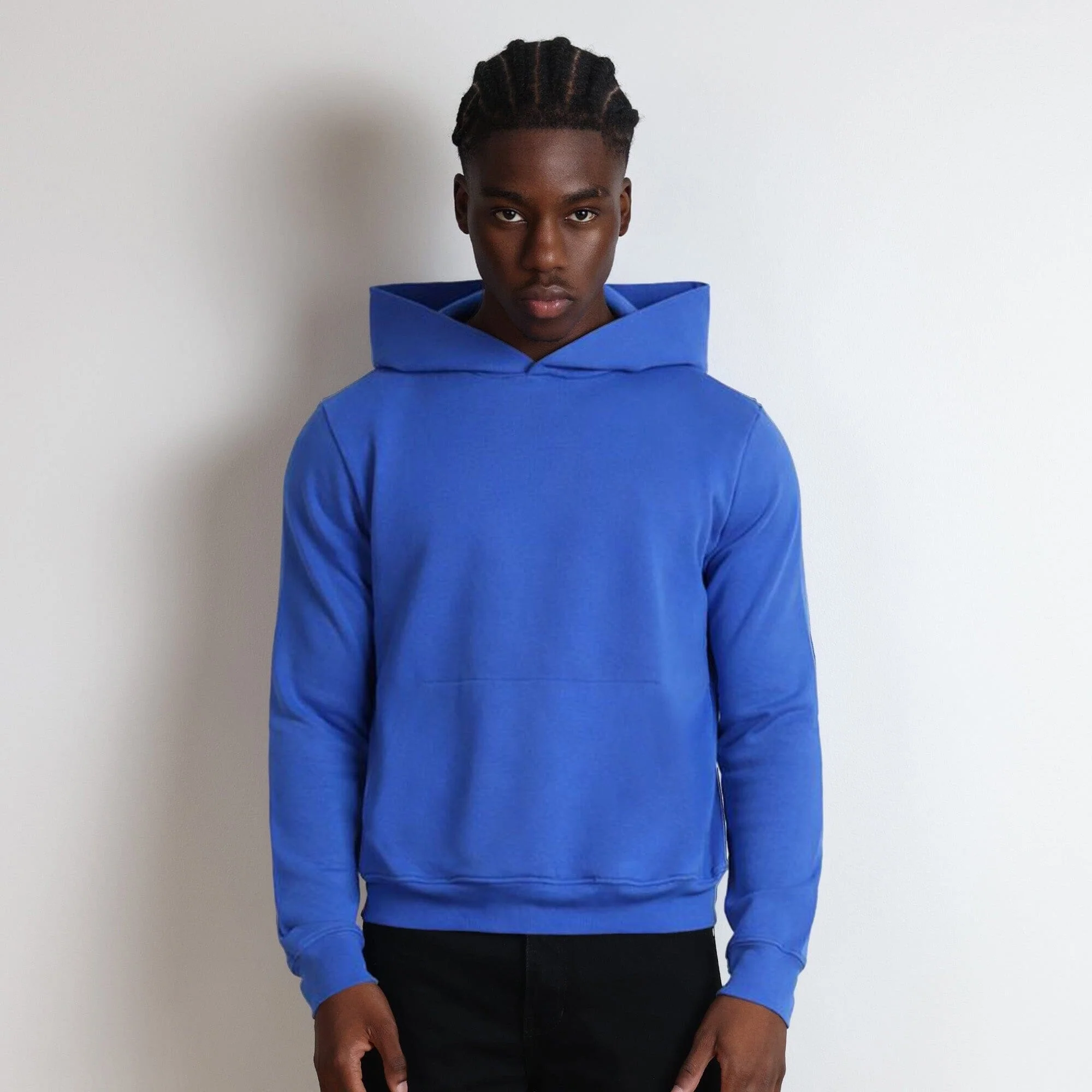Los Feliz Crop Muscle Hoodie | Fitted