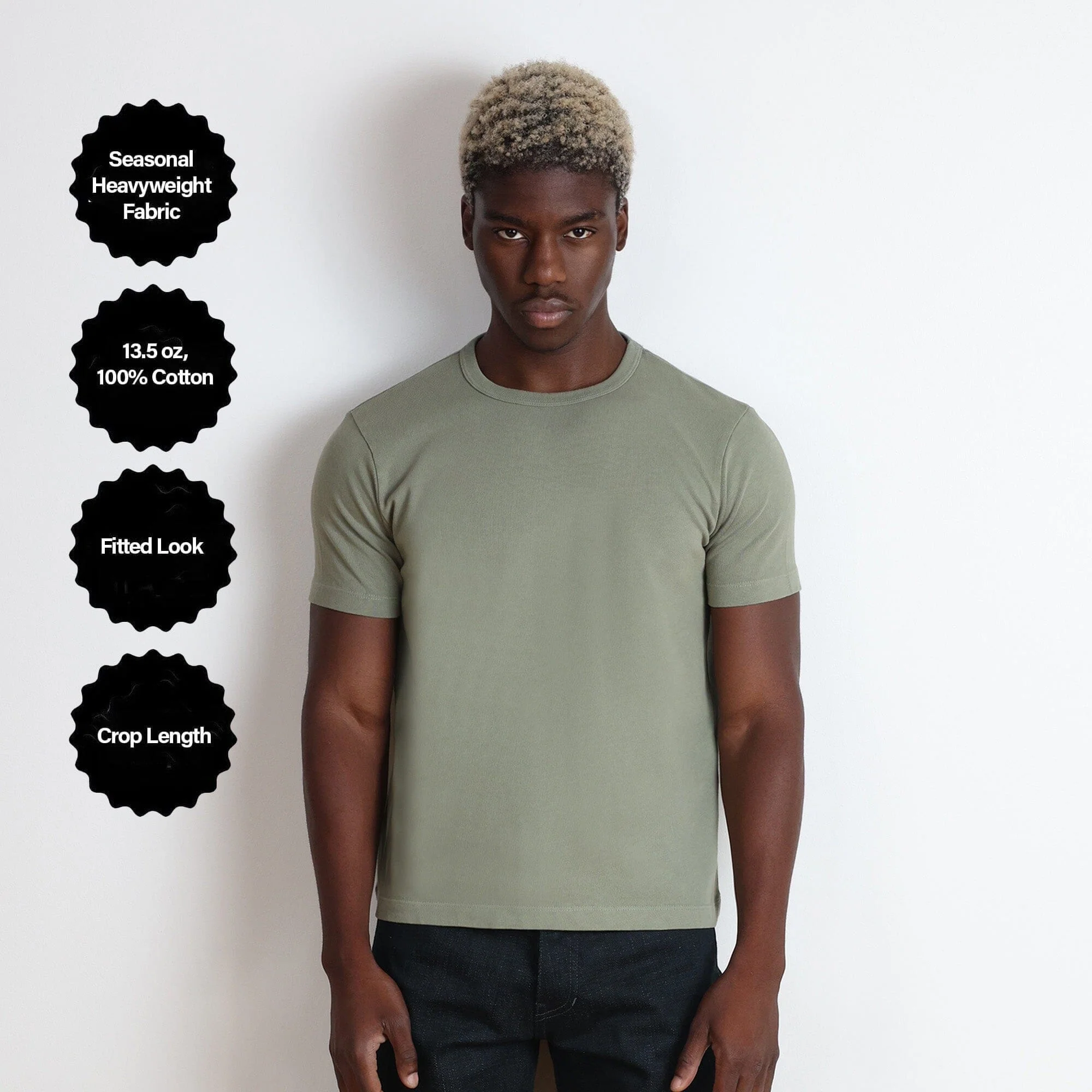 Los Feliz Crop Muscle Tee II | Heavyweight | 13.5oz
