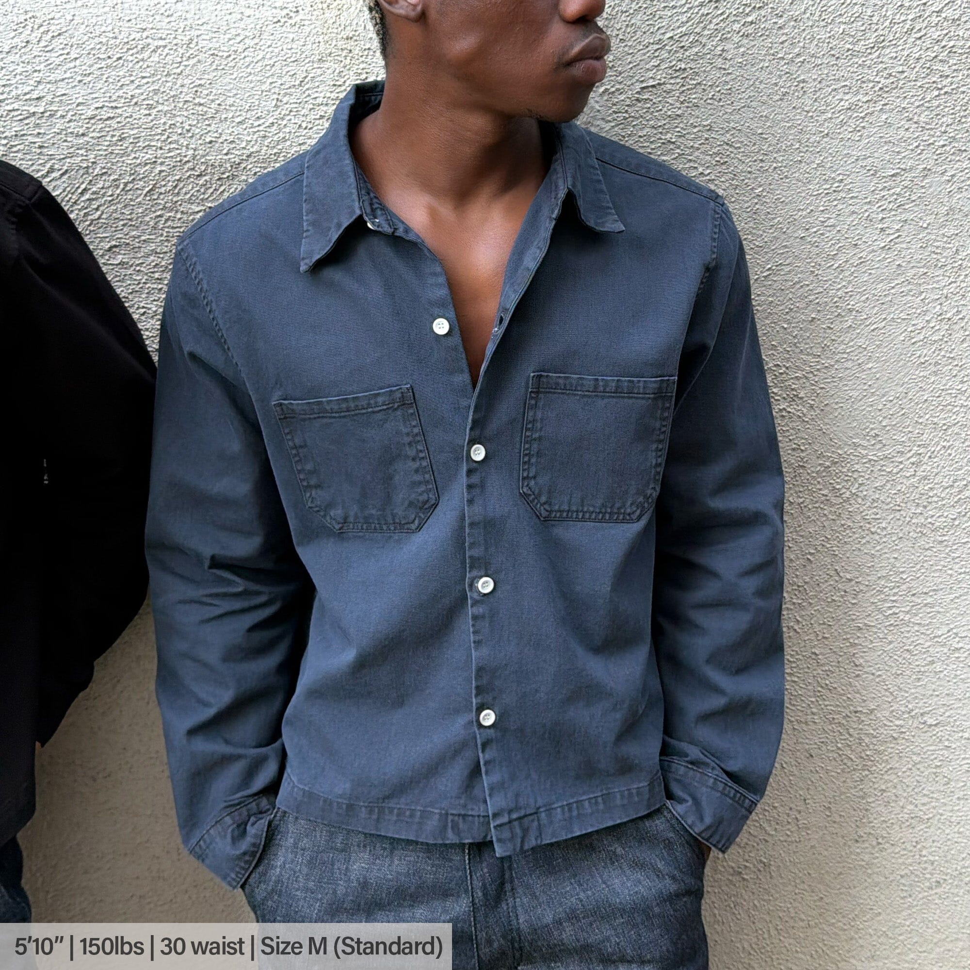 Newport Crop Button-Up II | Twill | Workwear - Image 4