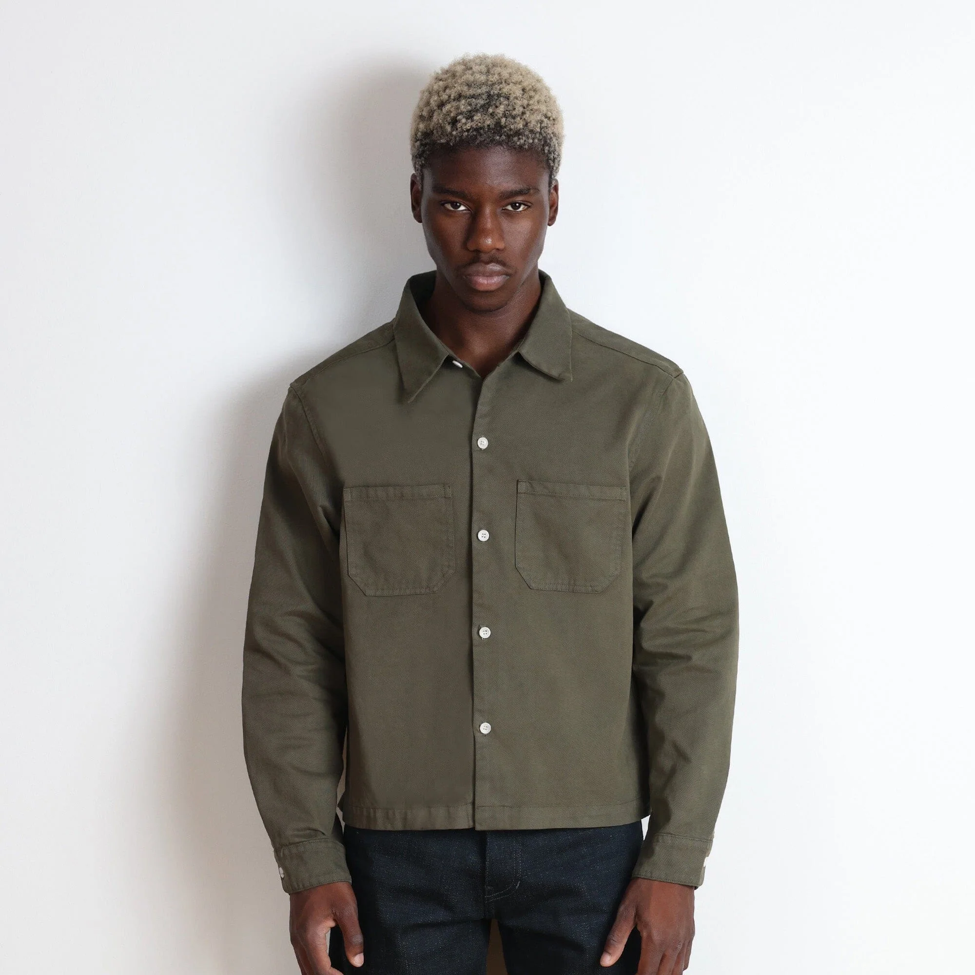Newport Crop Button-Up II | Twill | Workwear