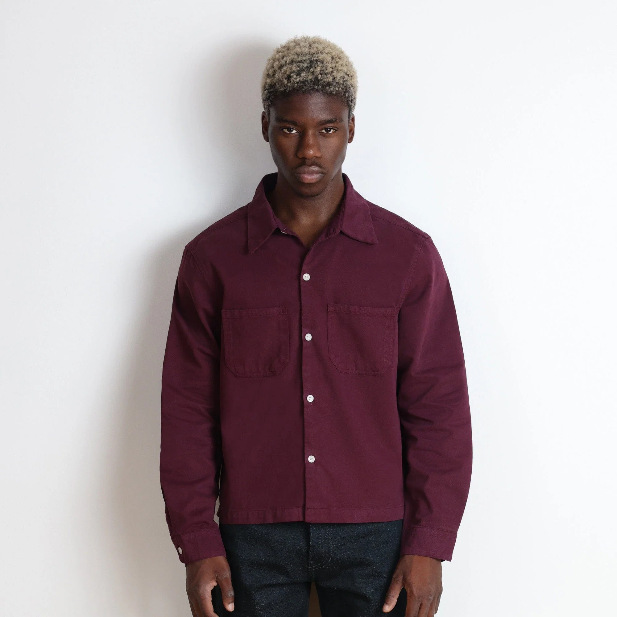 Newport Crop Button-Up II | Twill | Workwear