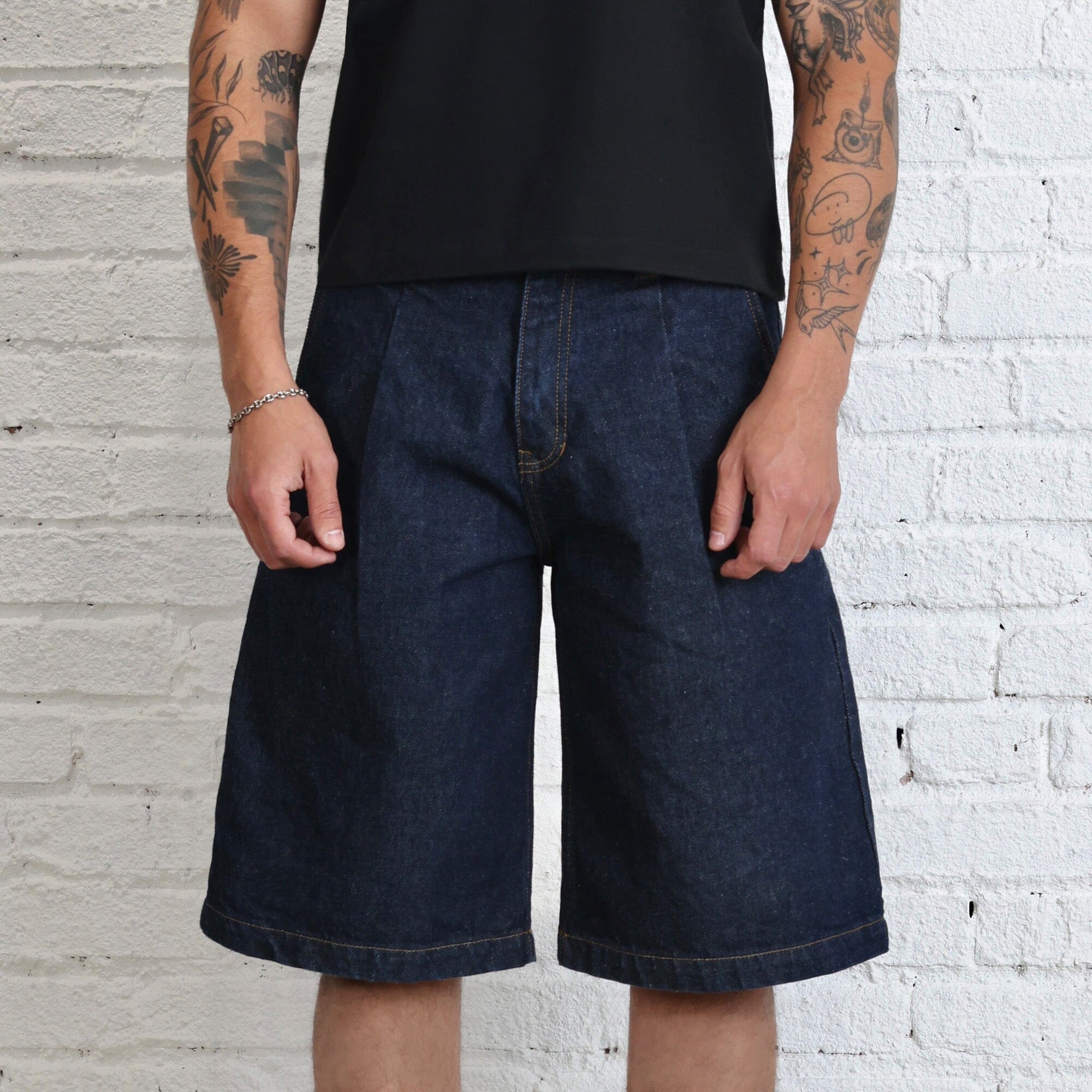 Shibuya Pleated Shorts | Baggy. Wide-Leg