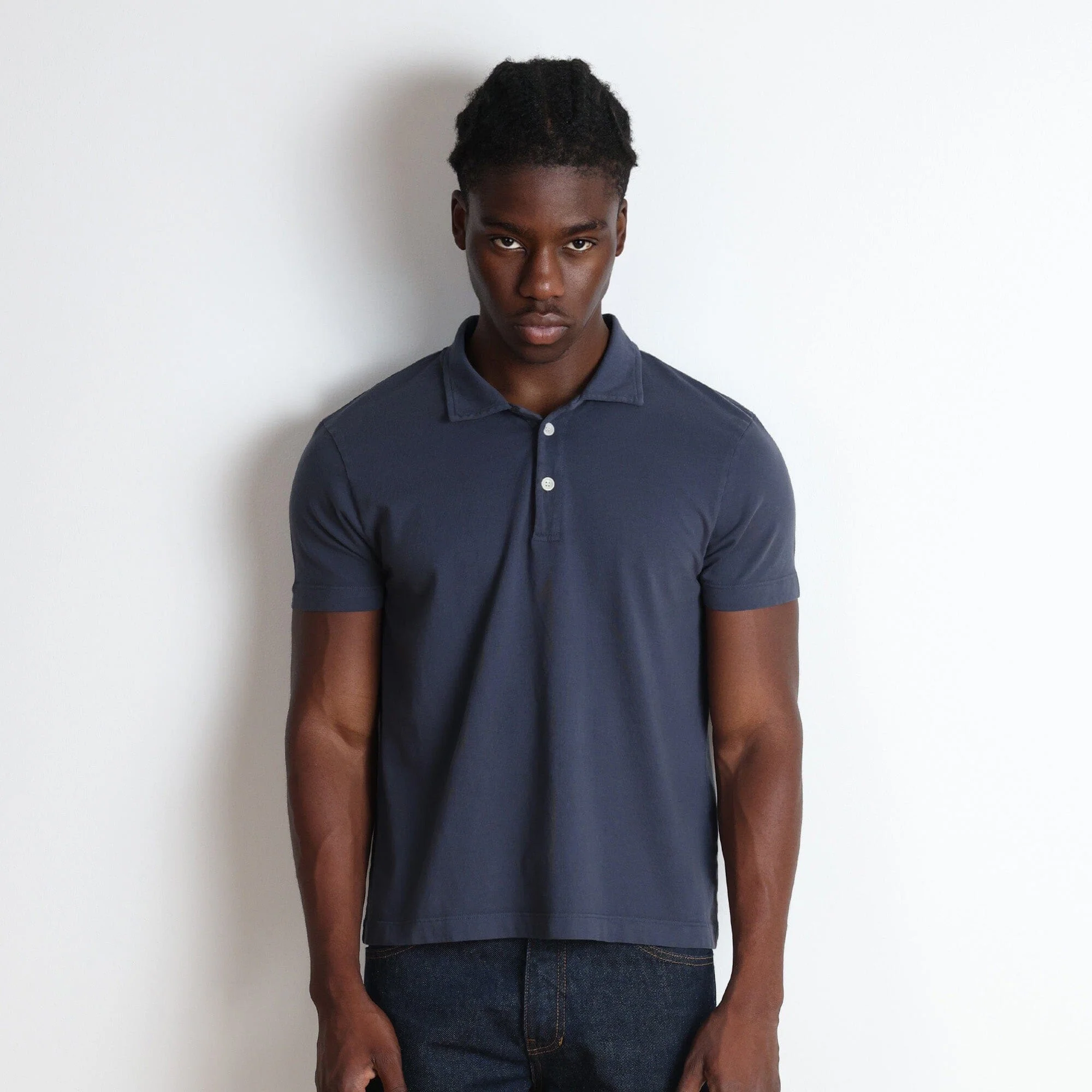 Los Feliz Crop Muscle Polo | Lightknit