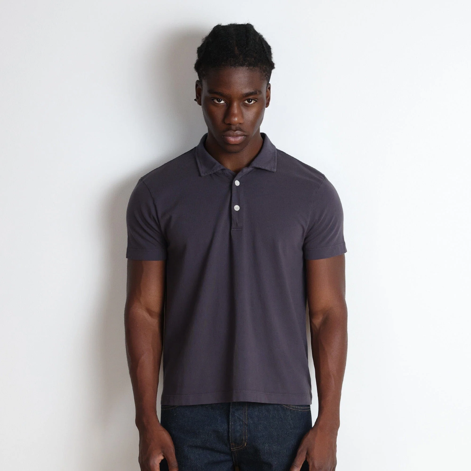 Los Feliz Crop Muscle Polo | Lightknit