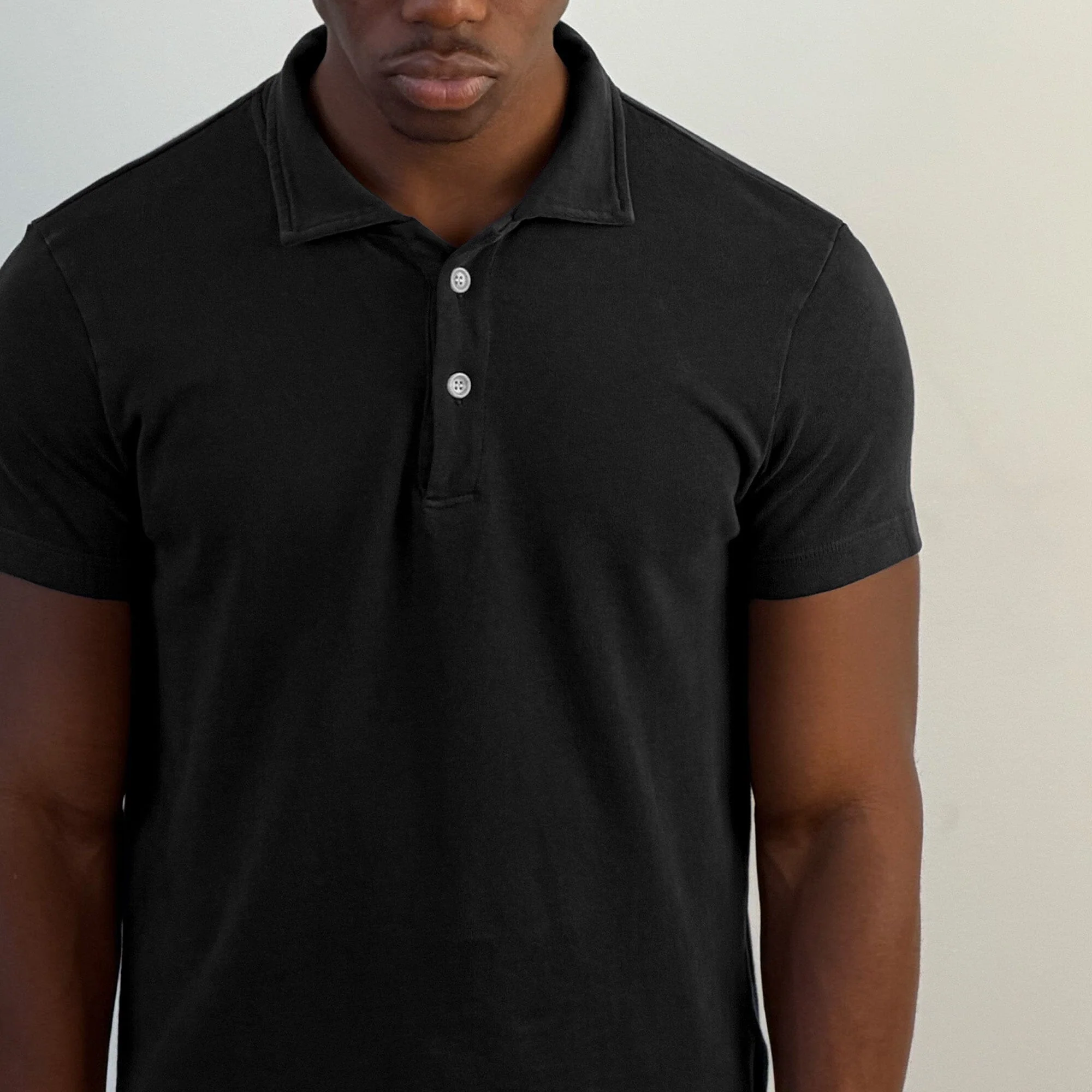 Los Feliz Crop Muscle Polo | Heavyknit - Image 3