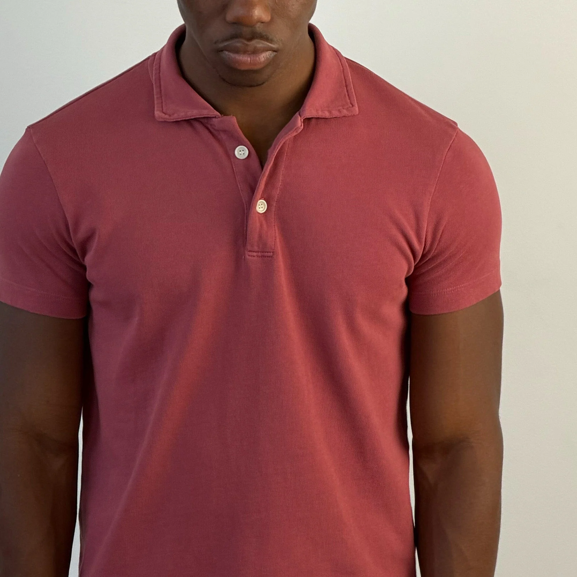 Los Feliz Crop Muscle Polo | Heavyknit - Image 3