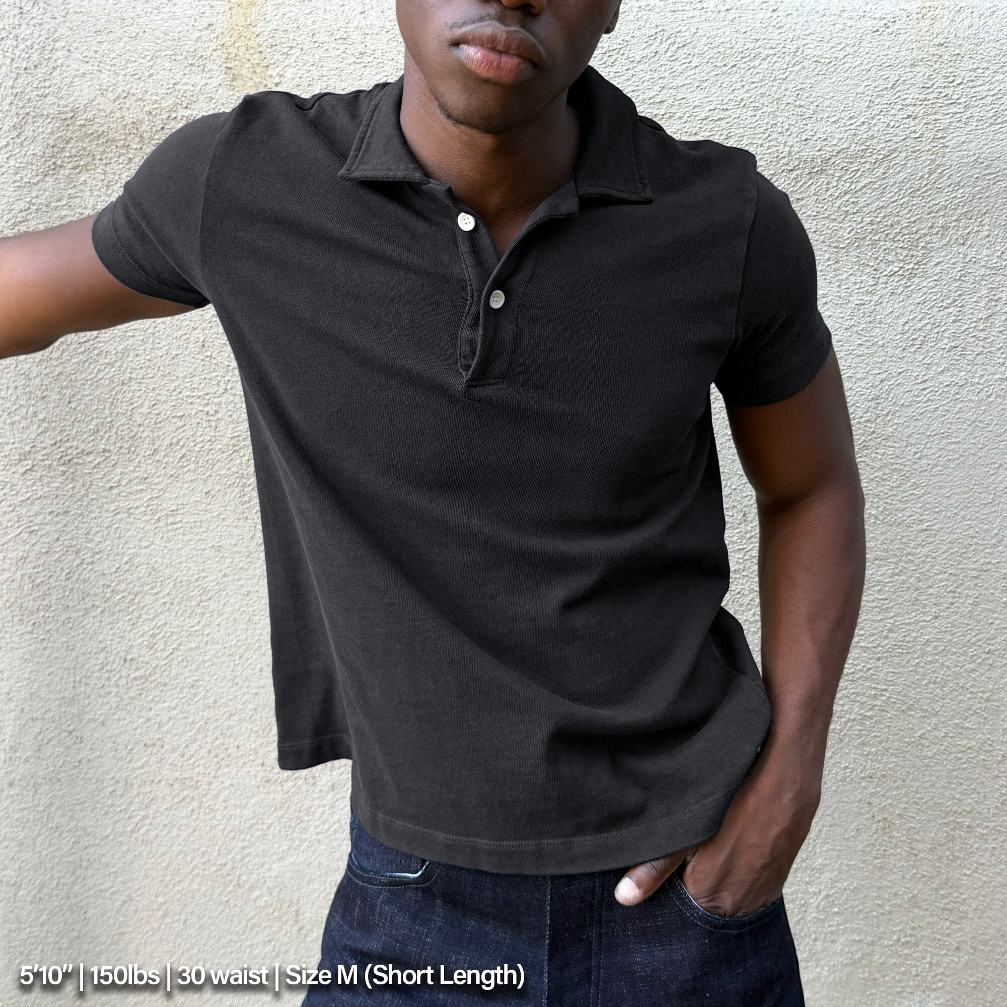 Los Feliz Crop Muscle Polo | Heavyknit - Image 5