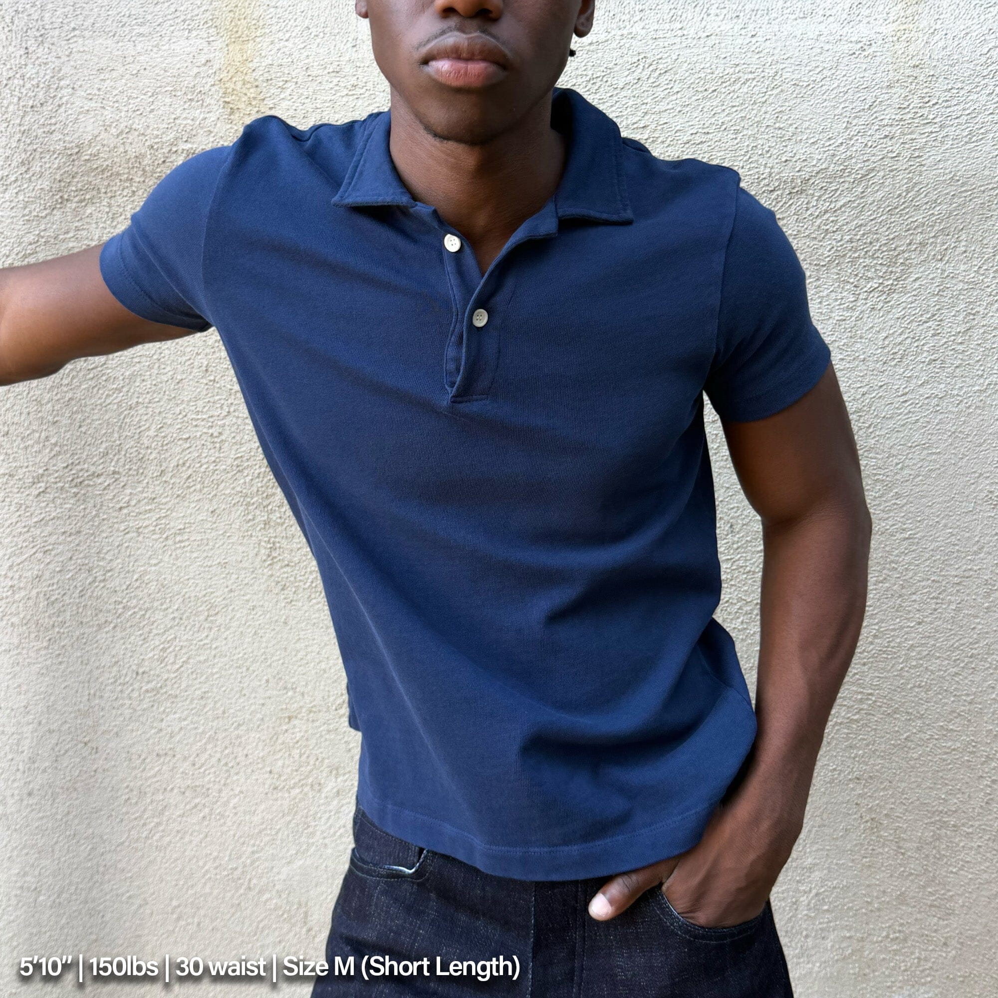 Los Feliz Crop Muscle Polo | Heavyknit - Image 5
