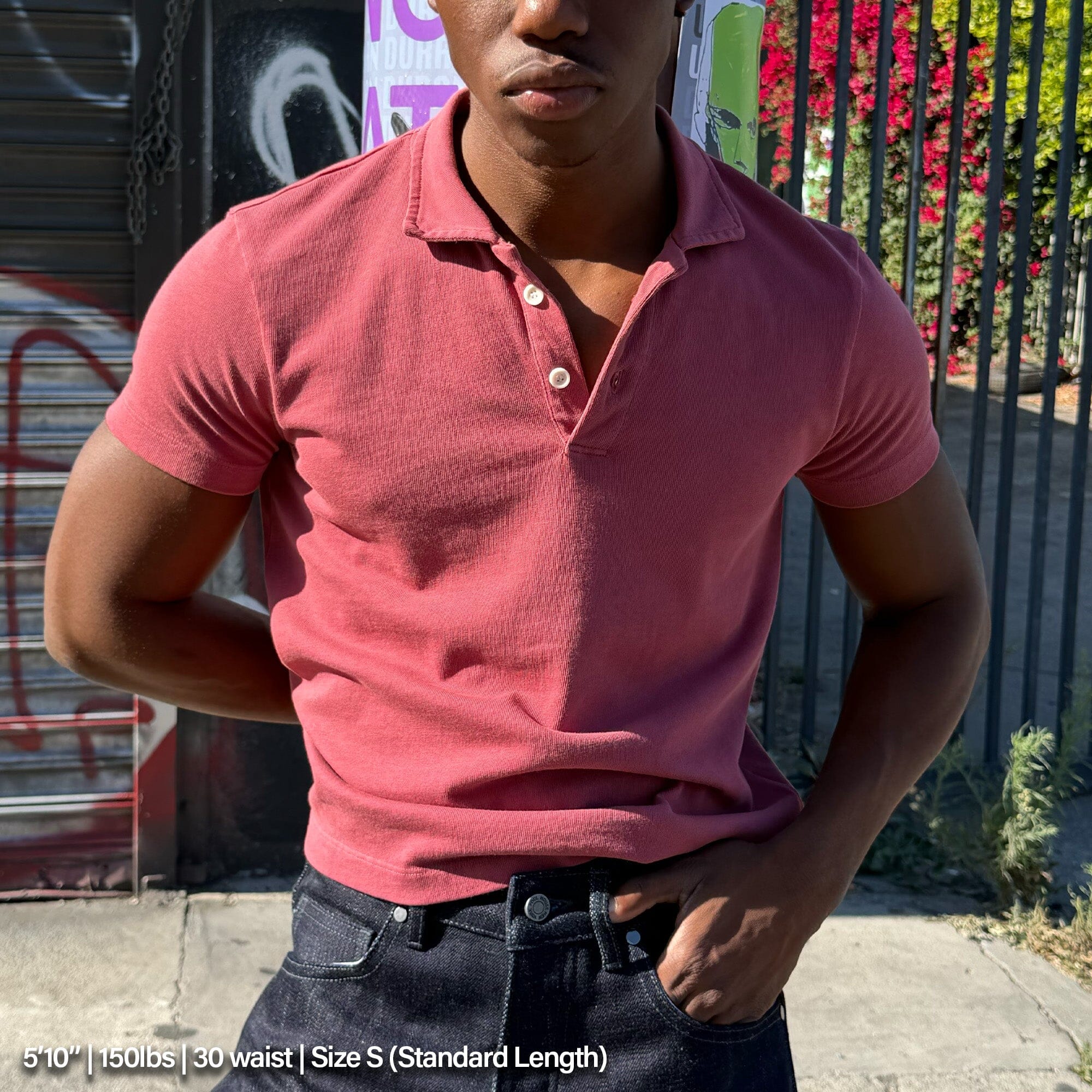 Los Feliz Crop Muscle Polo | Heavyknit - Image 5