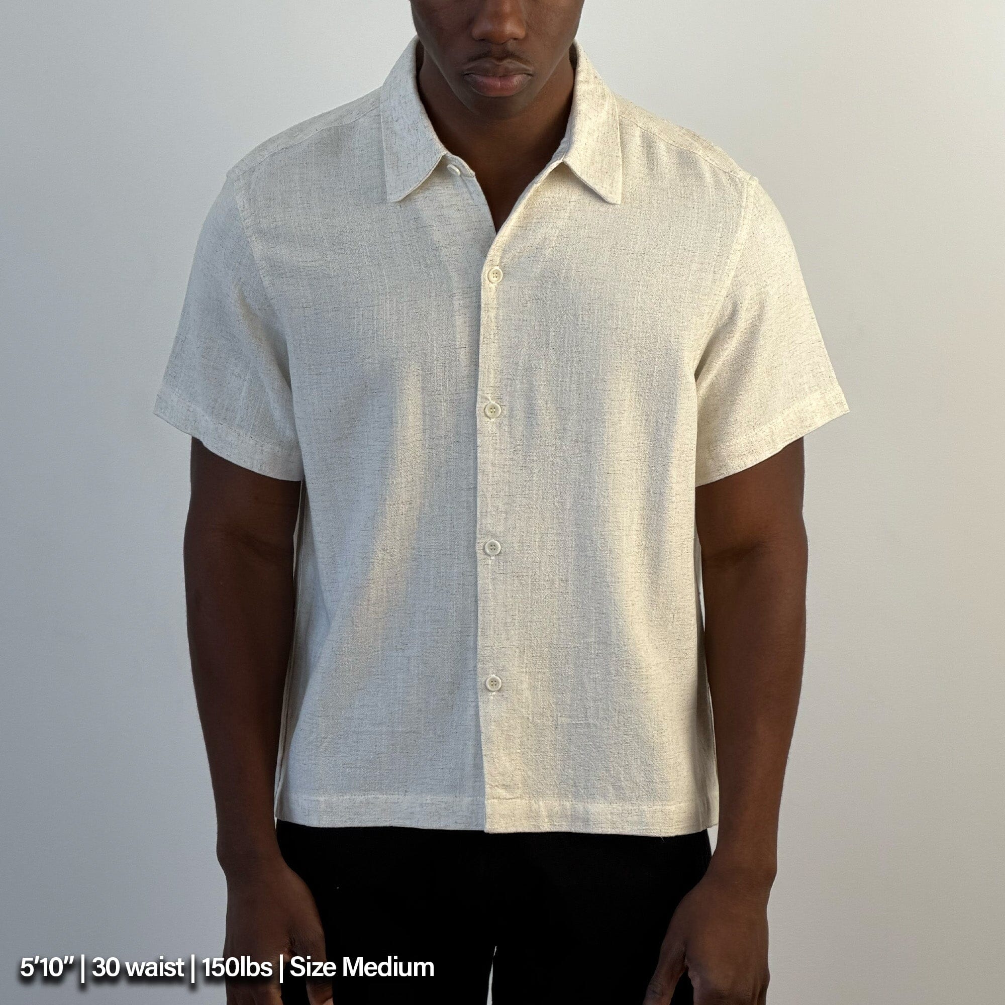Rosewood Crop Button-Up II | Linen - Image 7