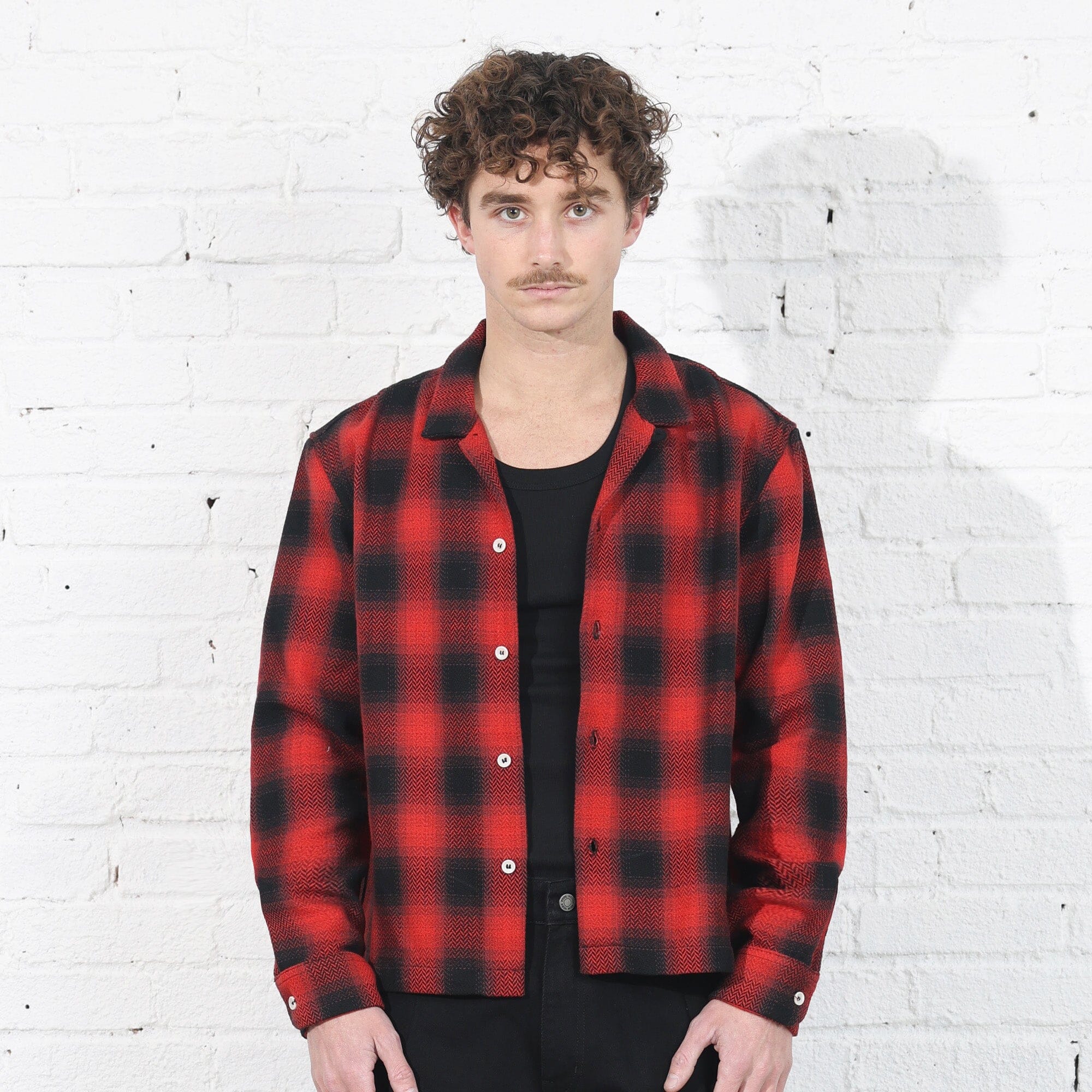 Japanese-Rosewood Crop Flannel | Limited Edition