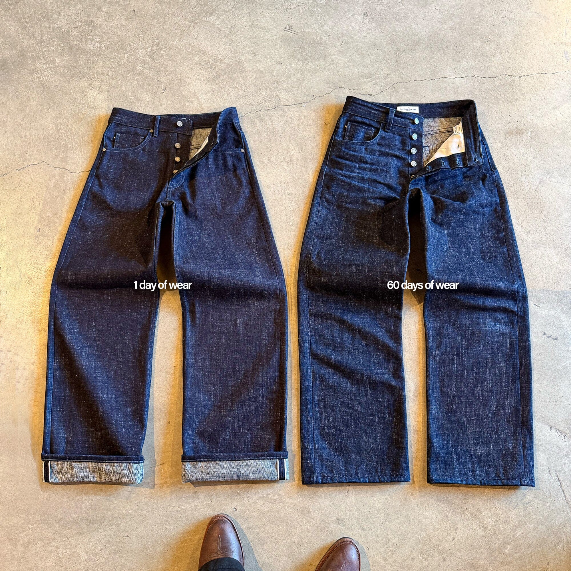 Tokyo Jeans | Straight-Wide | 21oz Selvedge - Image 10