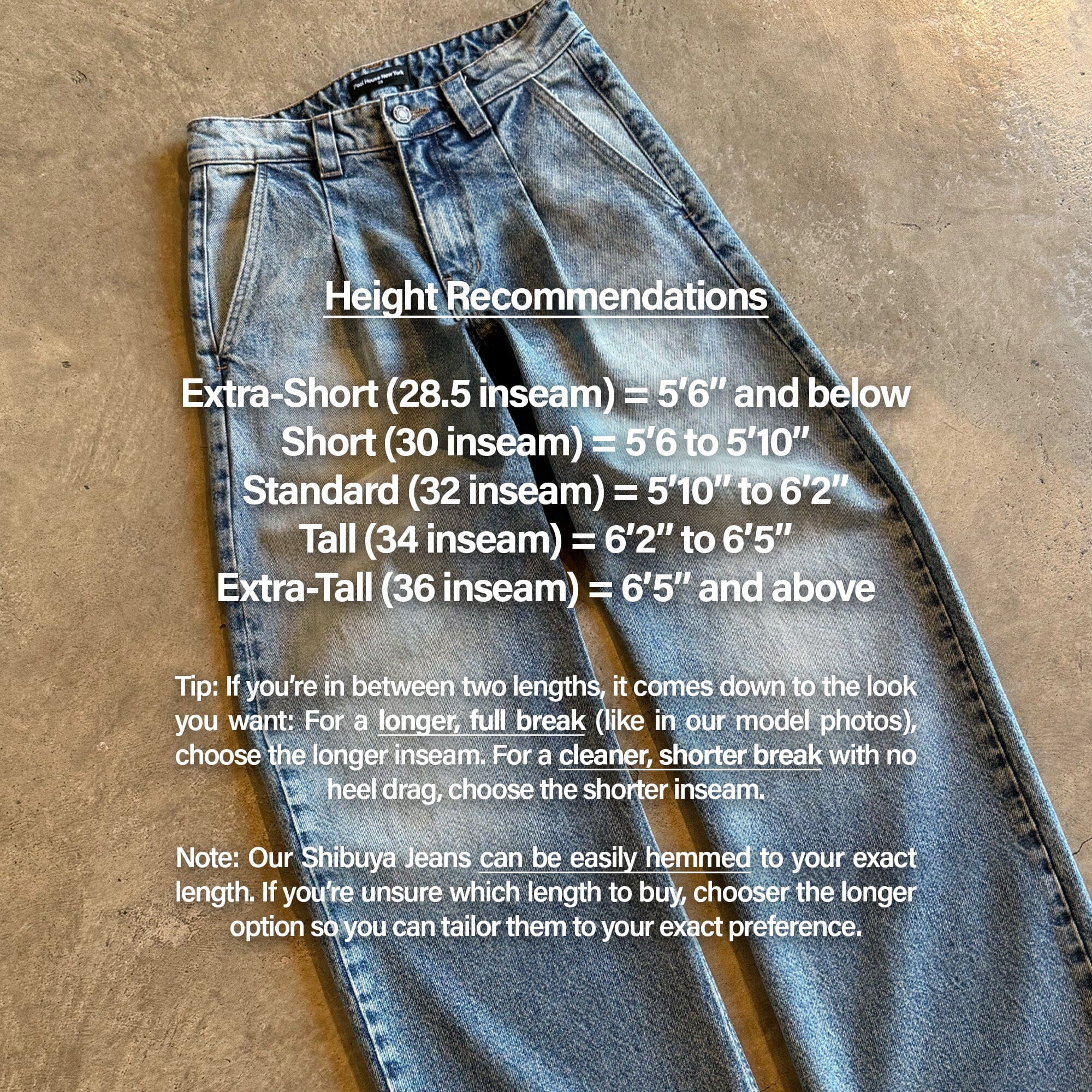 Shibuya Pleated Jeans | Straight-Wide Leg - Image 9