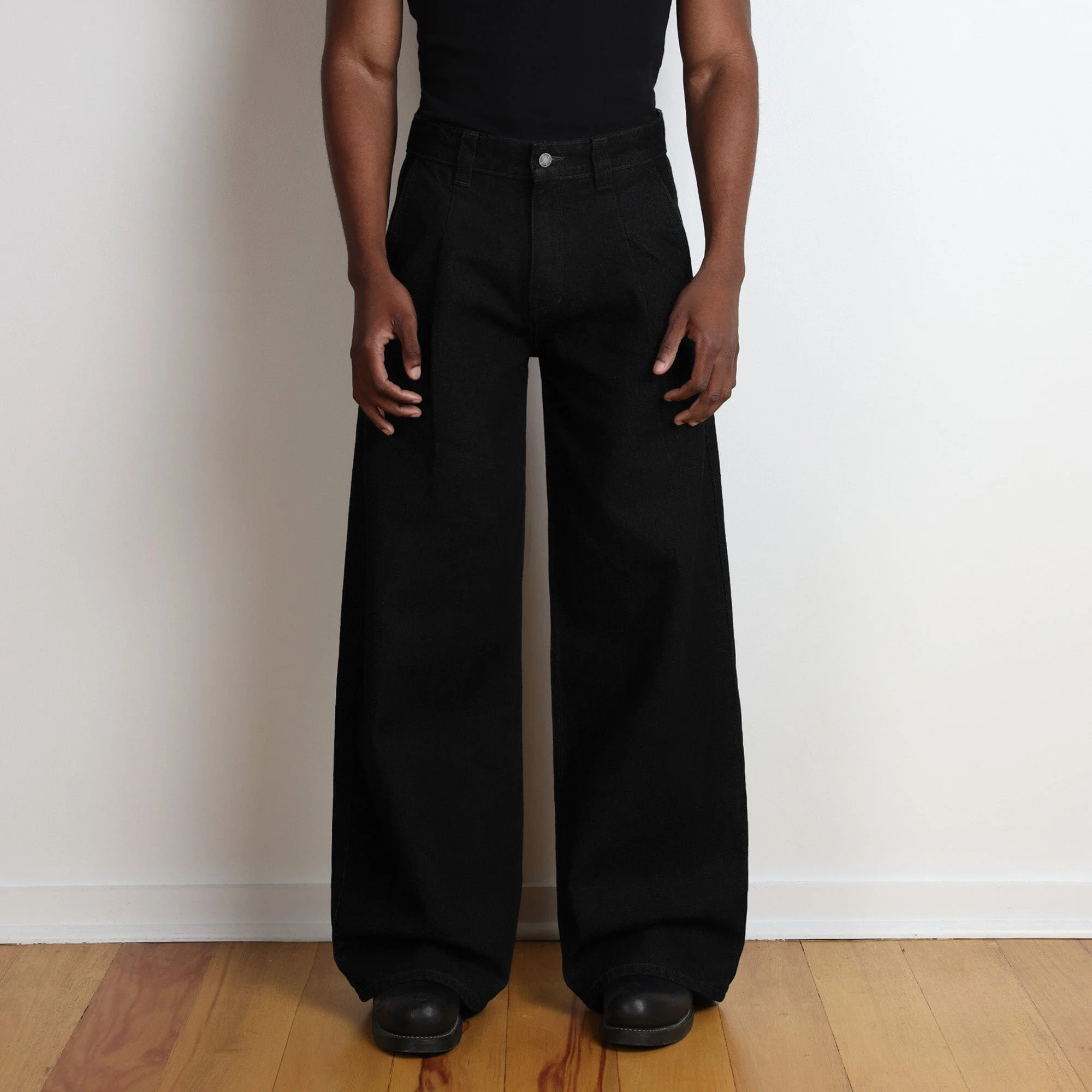 Shibuya Pleated Pants | Baggy. Wide-Leg