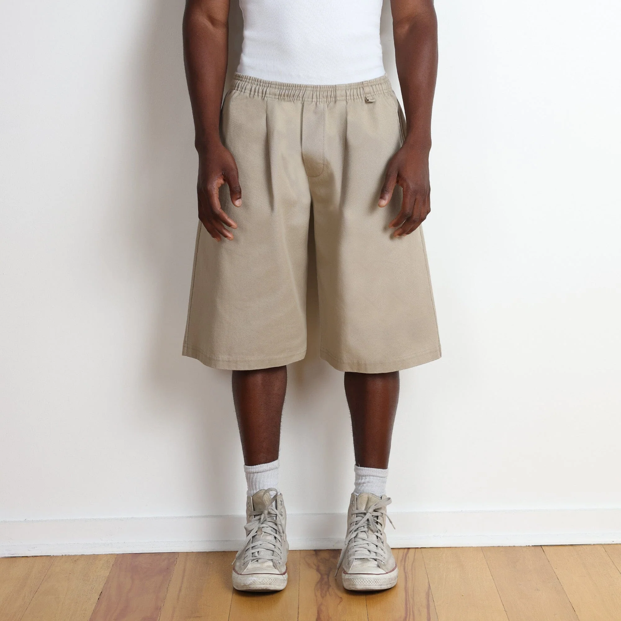 Shibuya Pleated Shorts II | Linair Twill