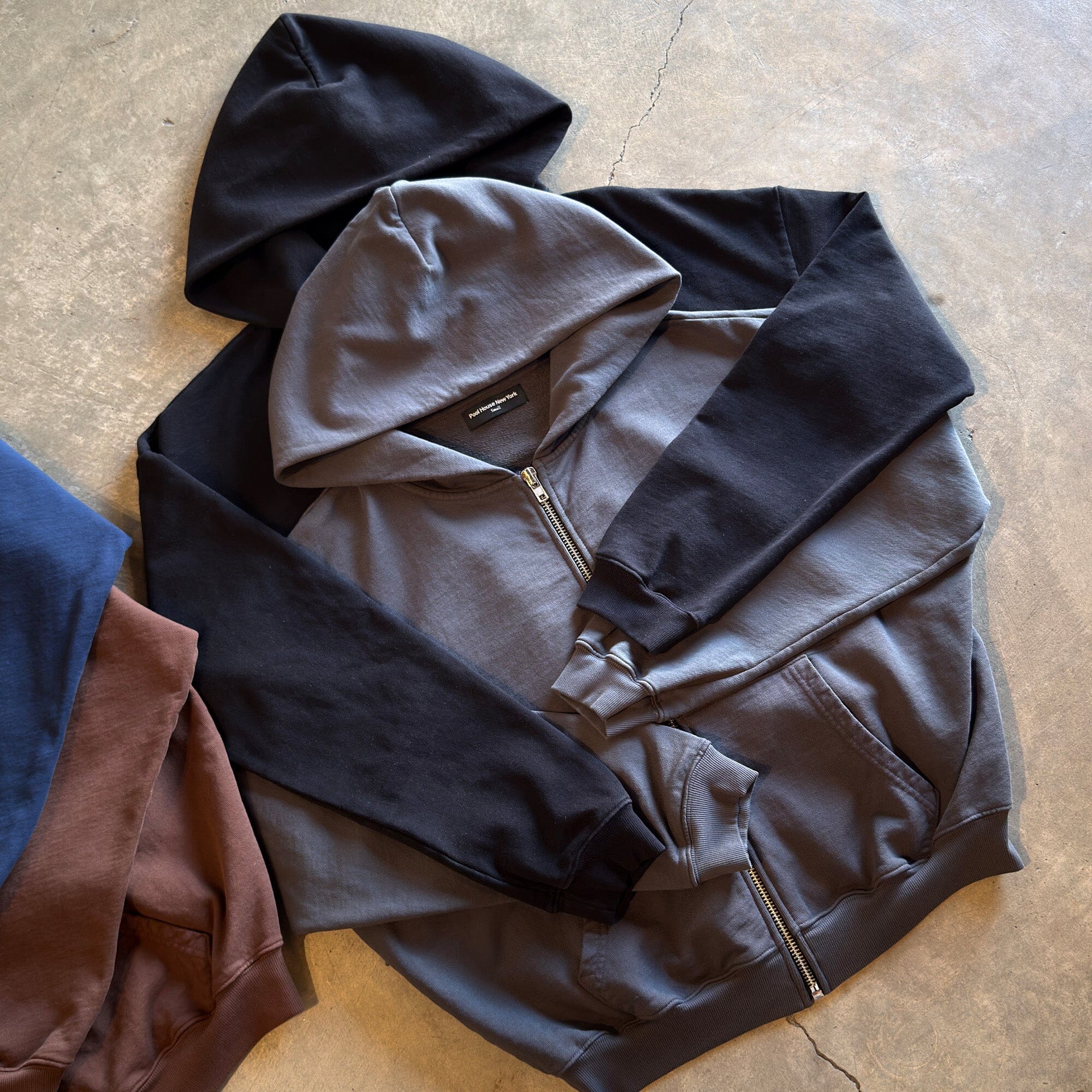 Bleecker Cinched Crop Zip-Up | Relaxed. Drop-Shoulder - Image 5